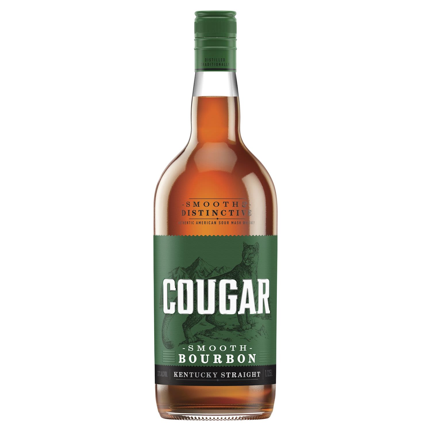 Cougar Bourbon 37.0% 1.125L Bottle
