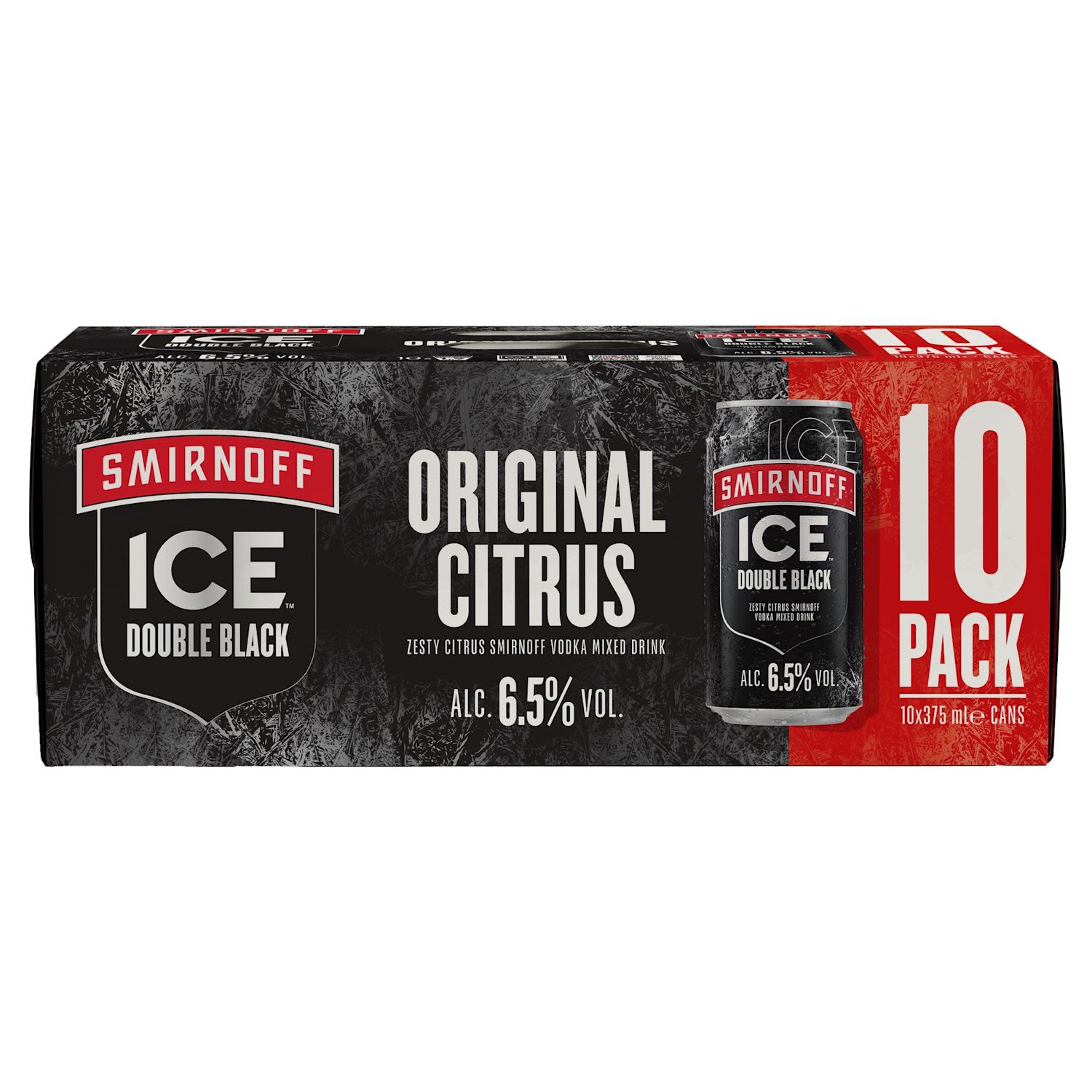 Smirnoff Ice Double Black Vodka Can