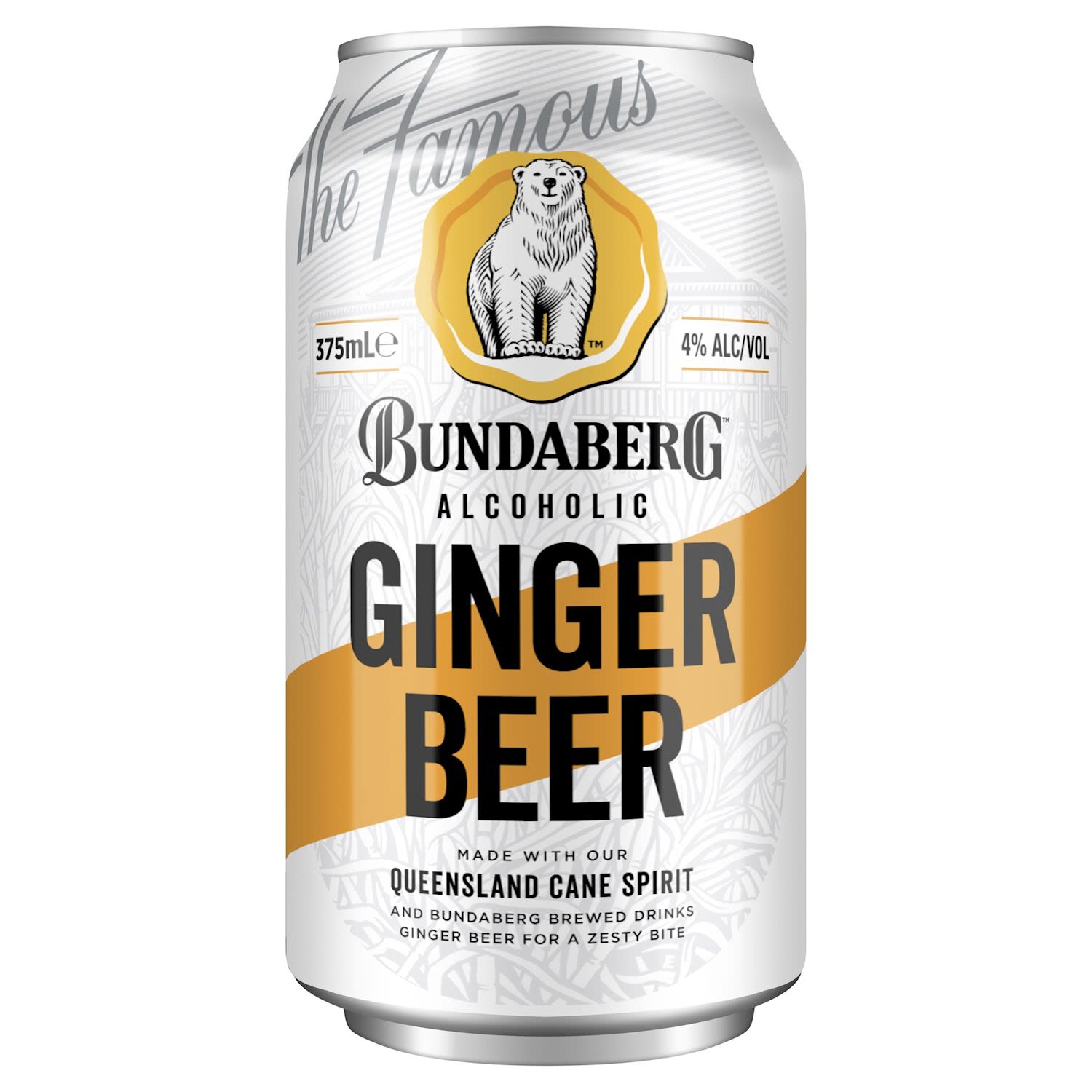 Bundaberg Alcoholic Ginger Beer 4%