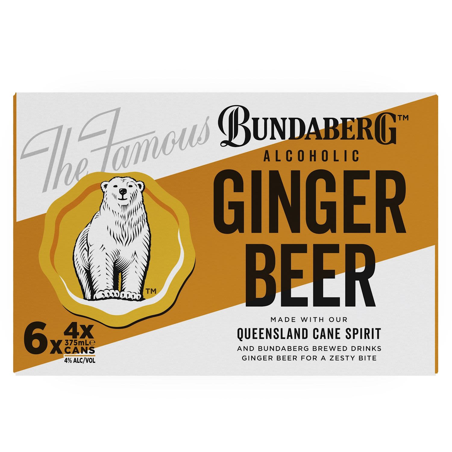Bundaberg Alcoholic Ginger Beer 4%