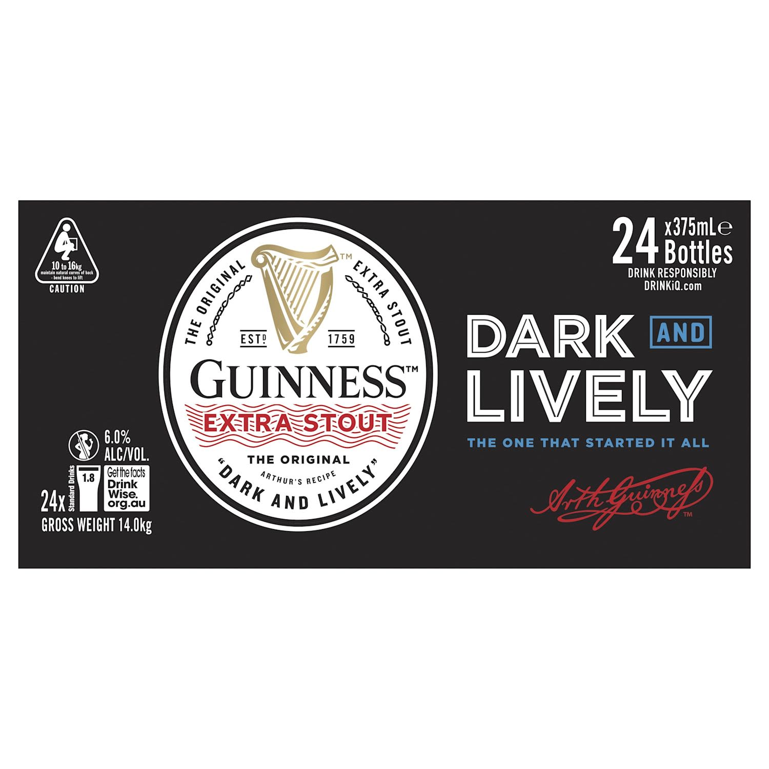 Guinness Extra Stout Bottle