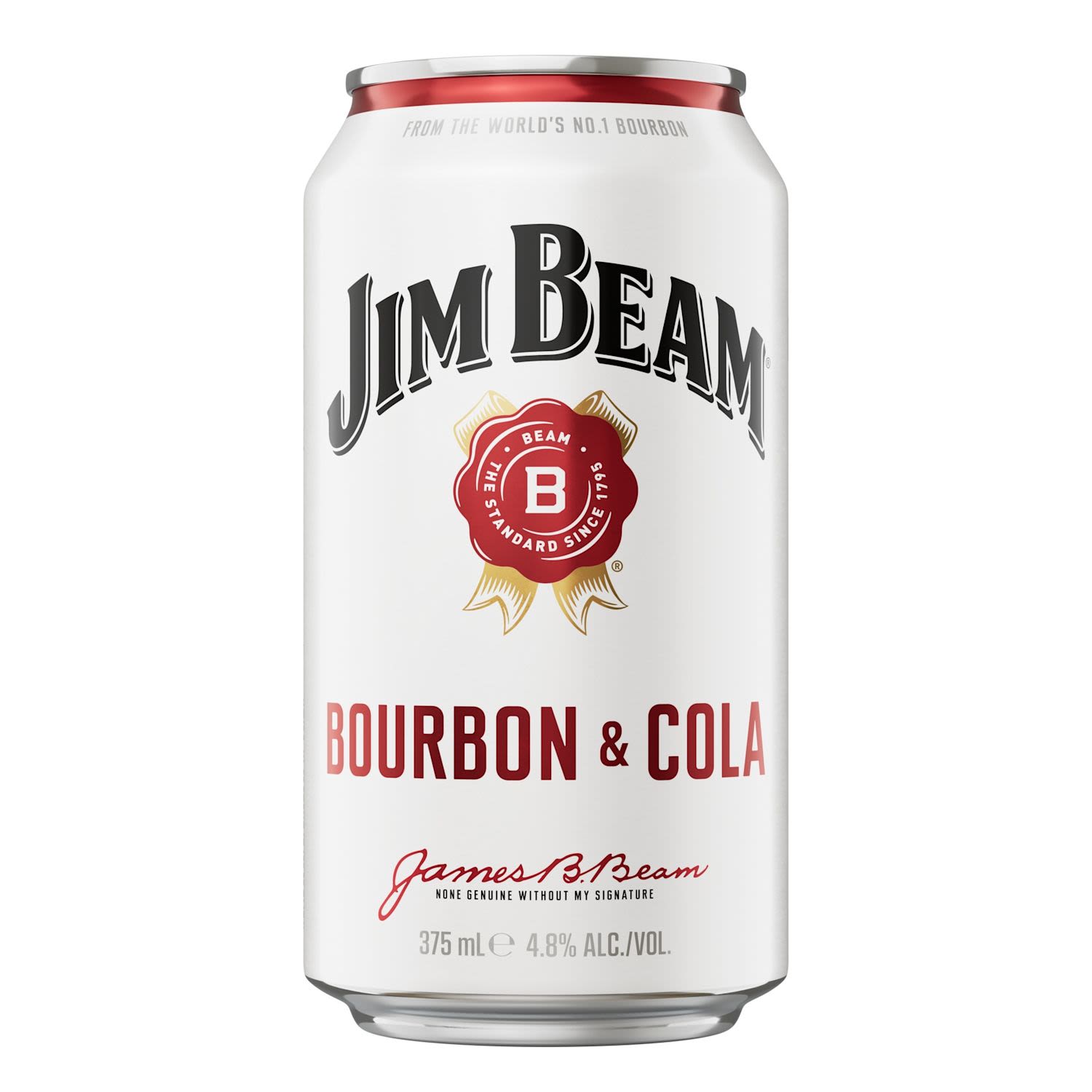 Jim Beam White & Cola Can