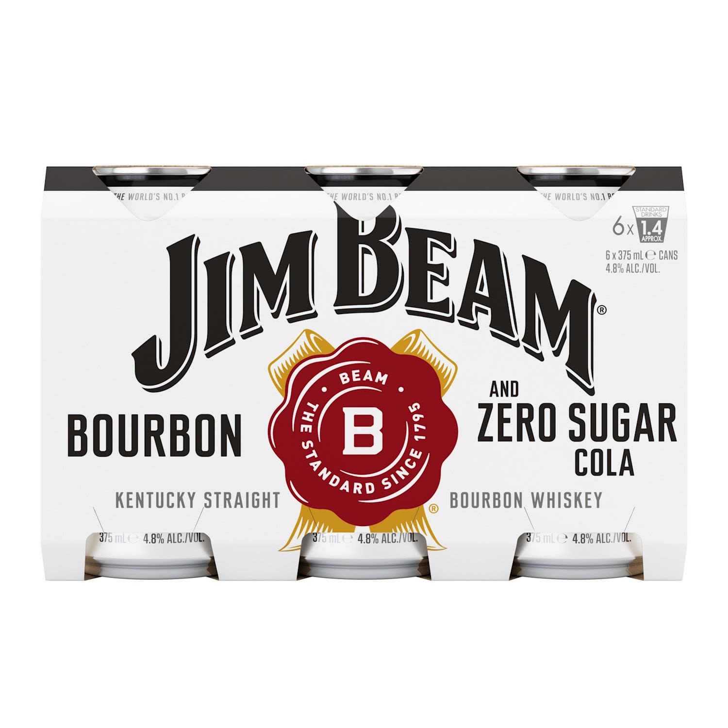 Jim Beam Bourbon & Zero Sugar