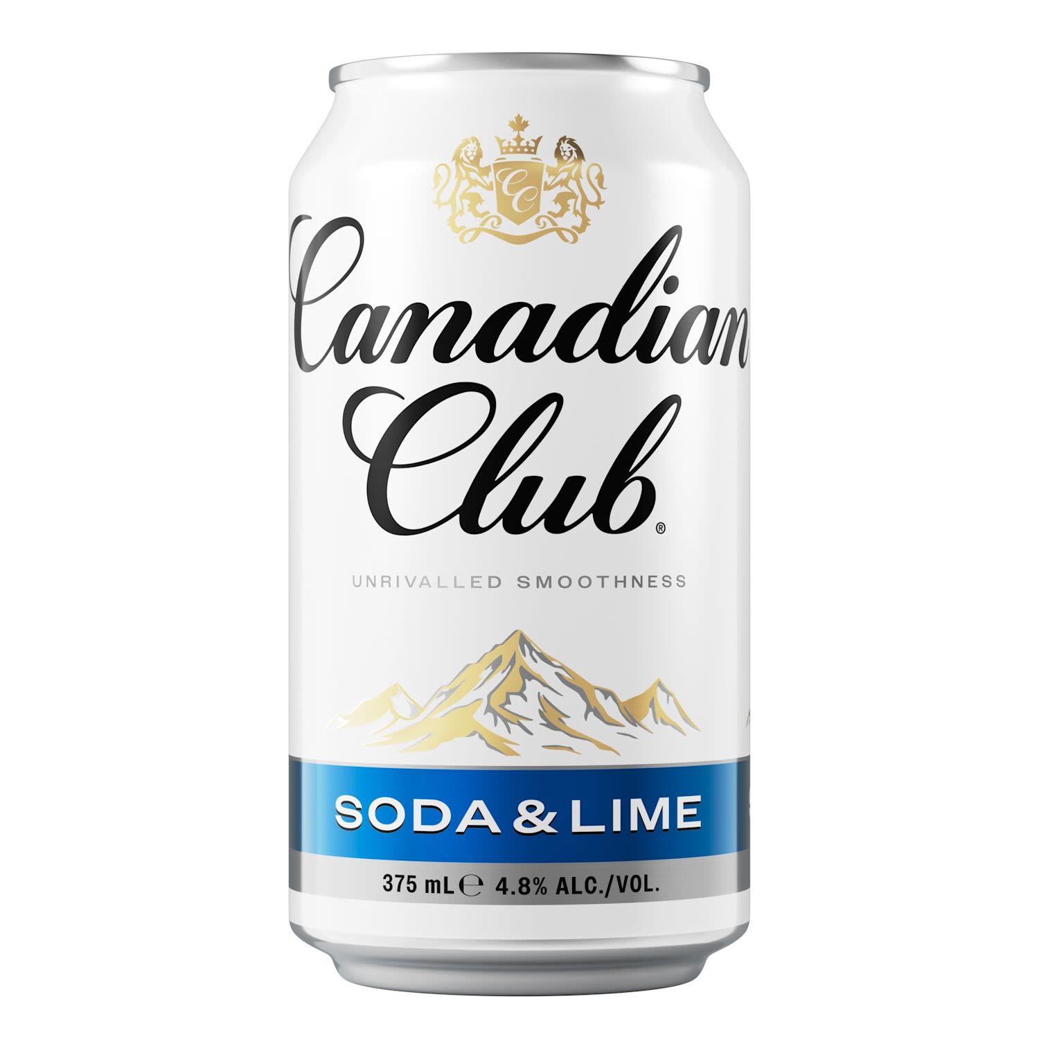 Canadian Club Soda & Lime Can