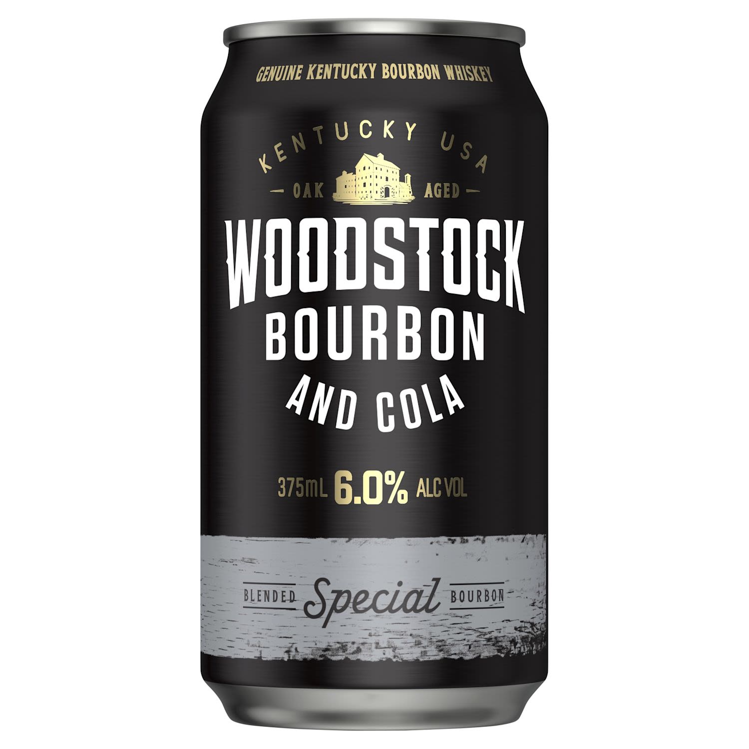 Woodstock Bourbon & Cola 6.0% Can