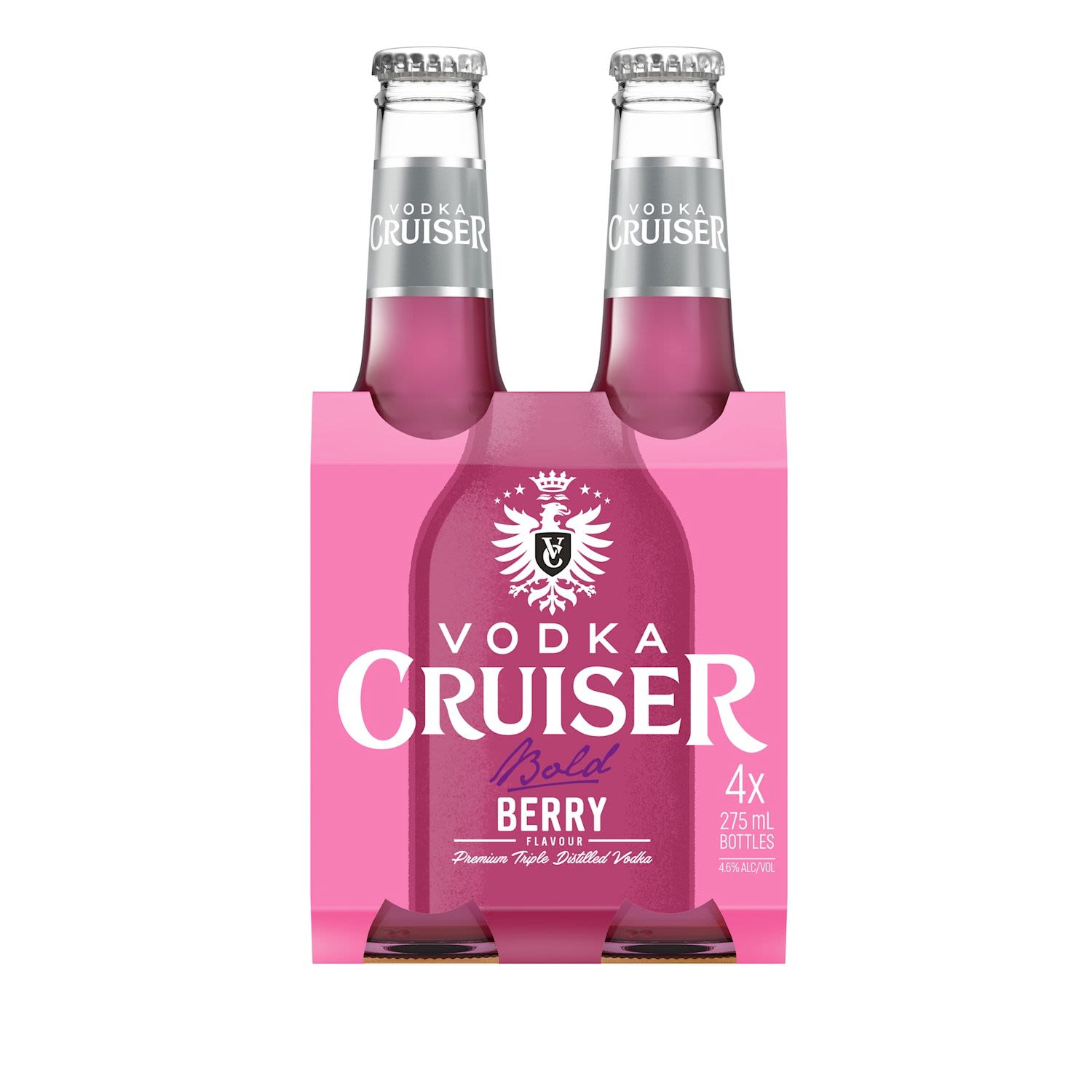 Vodka Cruiser Bold Berry 4.6% Bottle