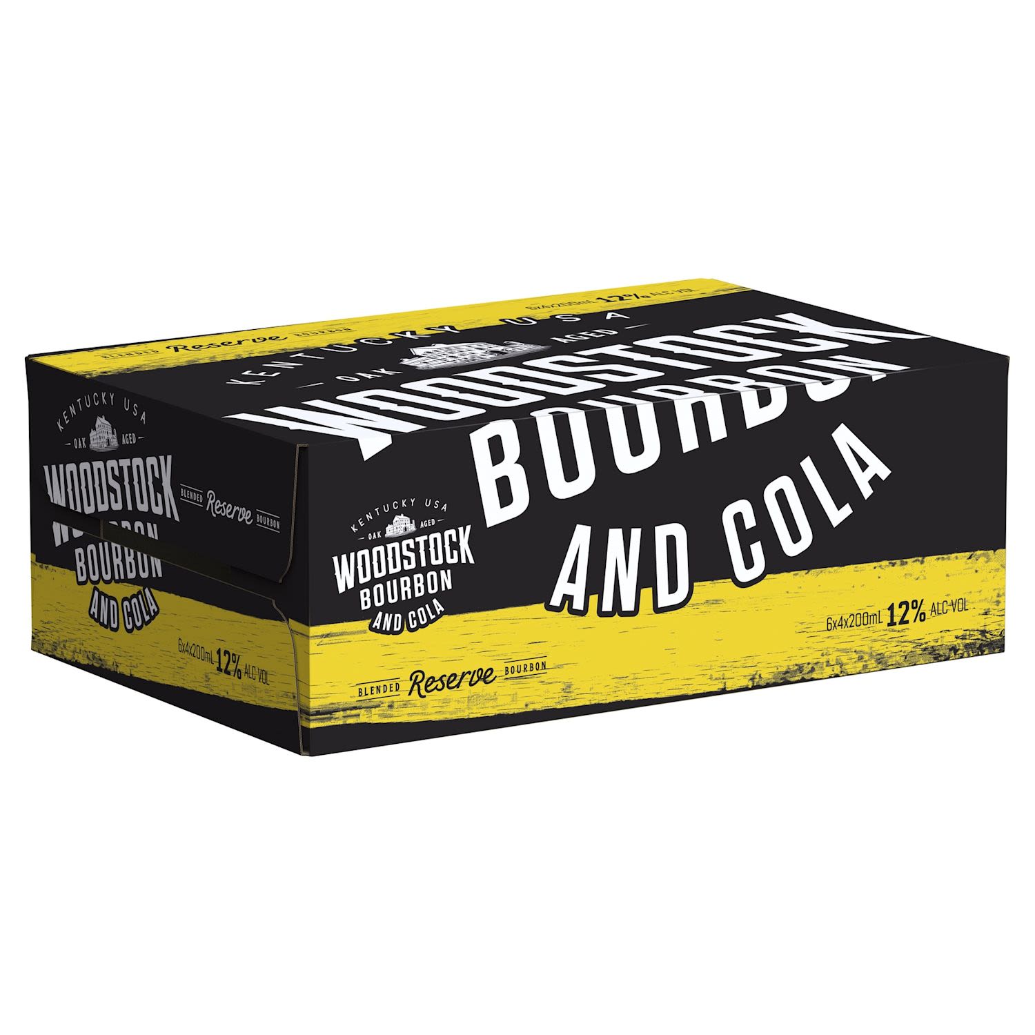 Woodstock Bourbon & Cola 12.0% 200ml Can