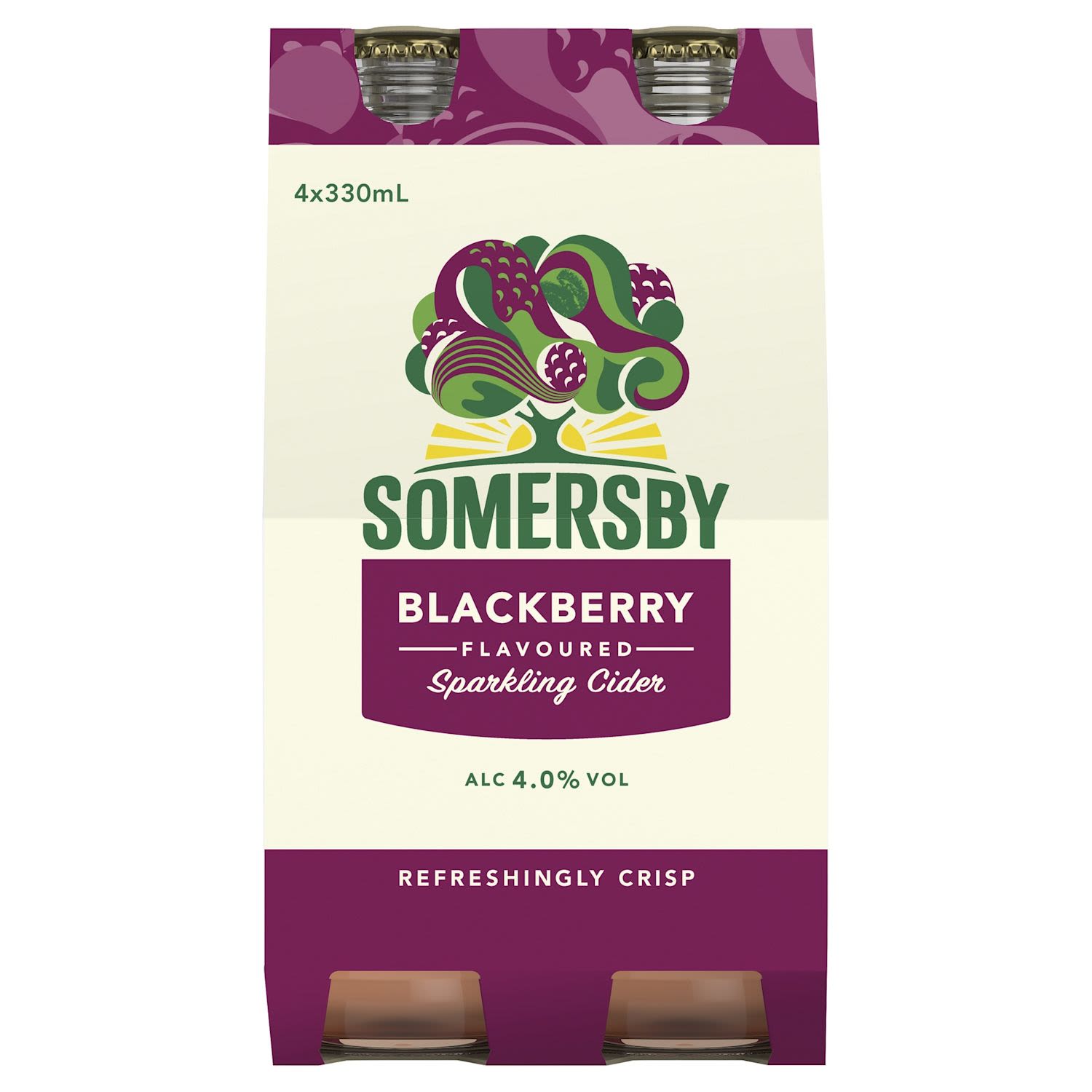 Somersby Blackberry Flavoured Cider 4.0% Bottle