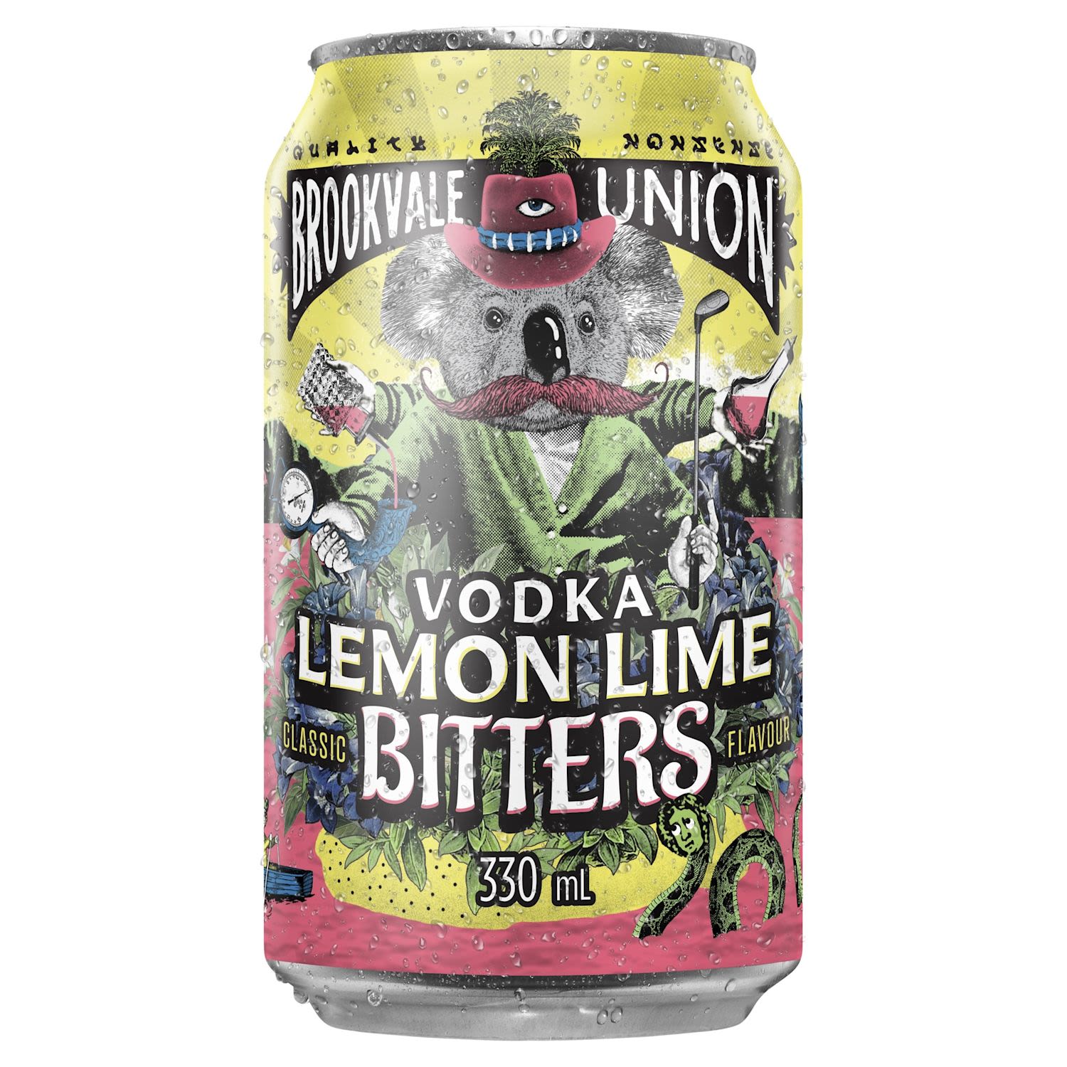 Brookvale Union Lemon, Lime & Bitters 4.0% Can