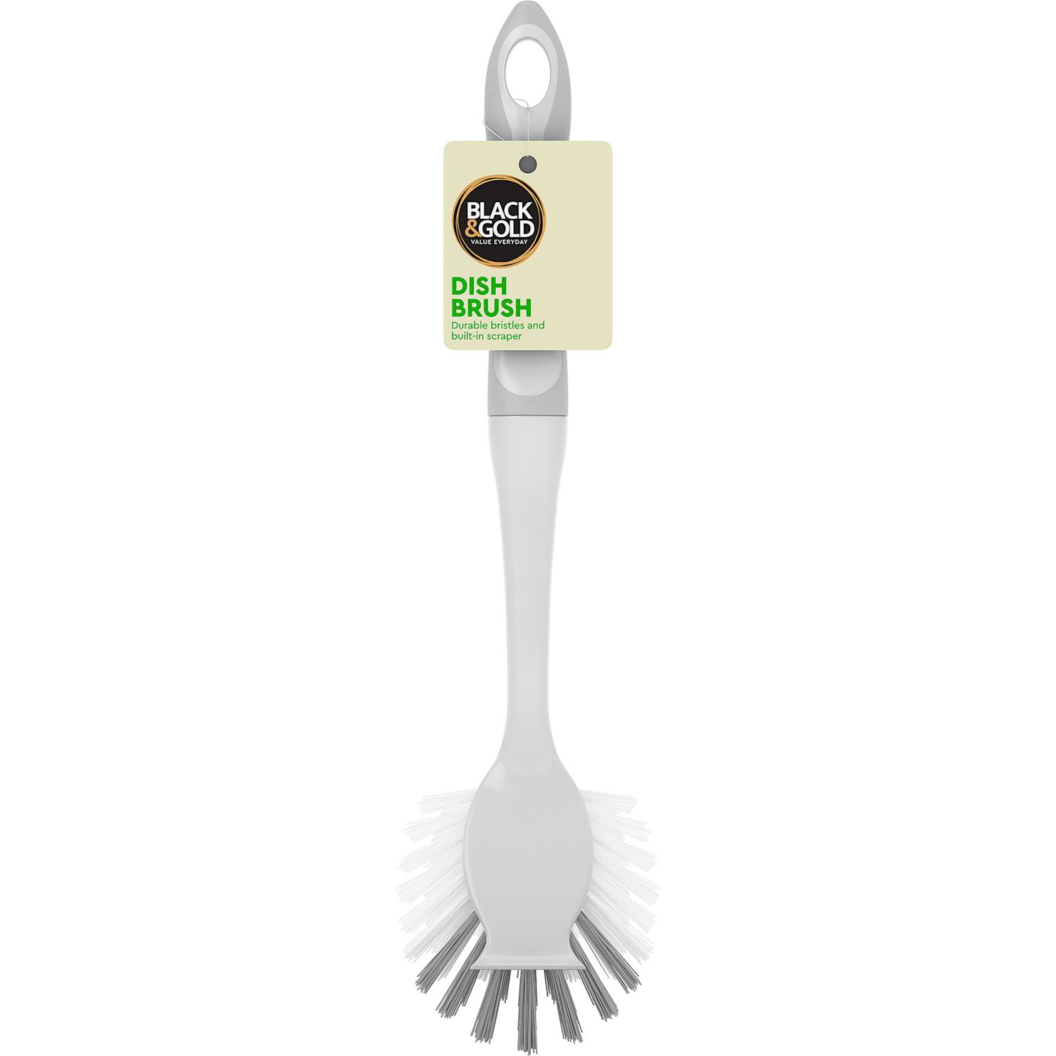 Black & Gold Dish Brush Sparkle