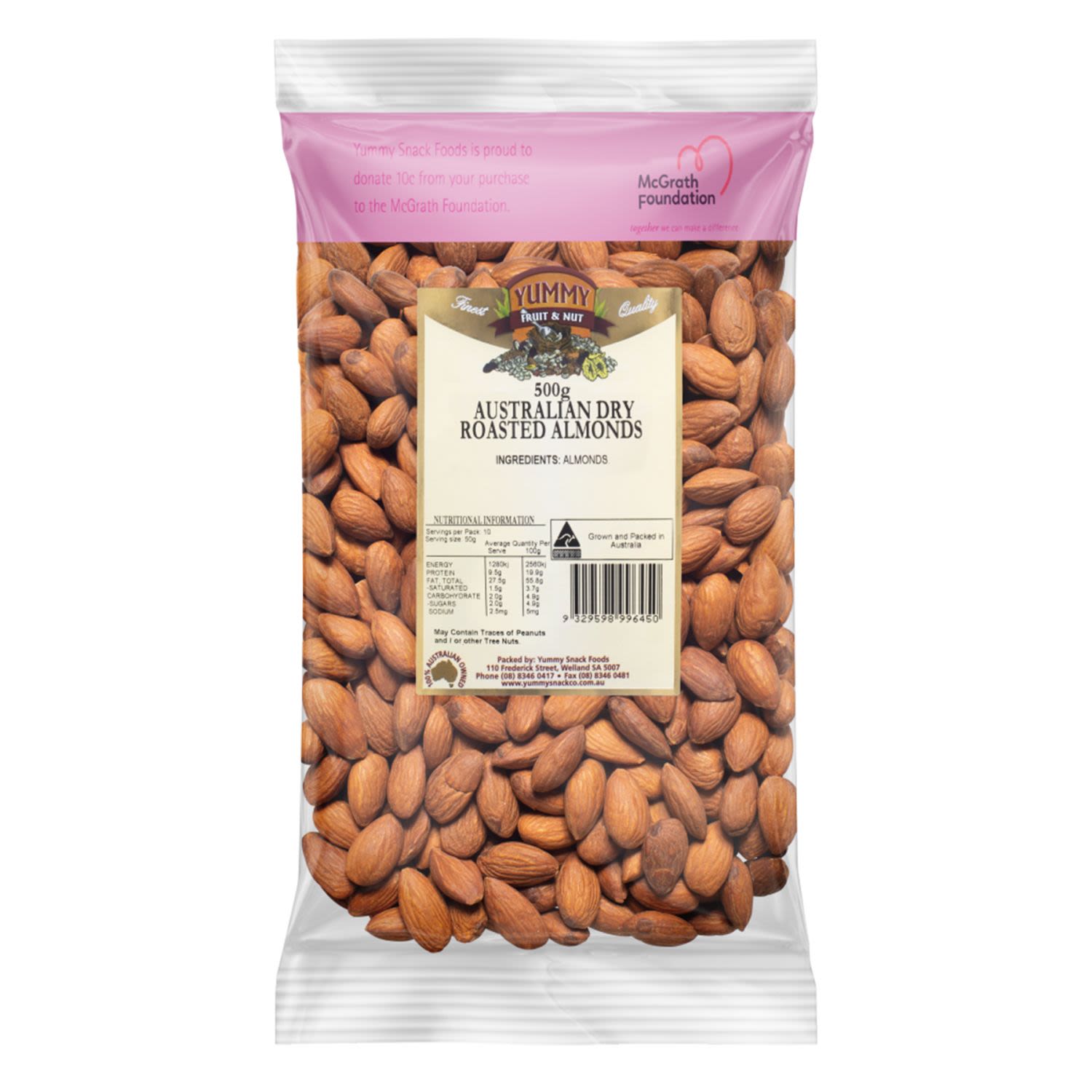 Yummy Dry Roasted Almonds