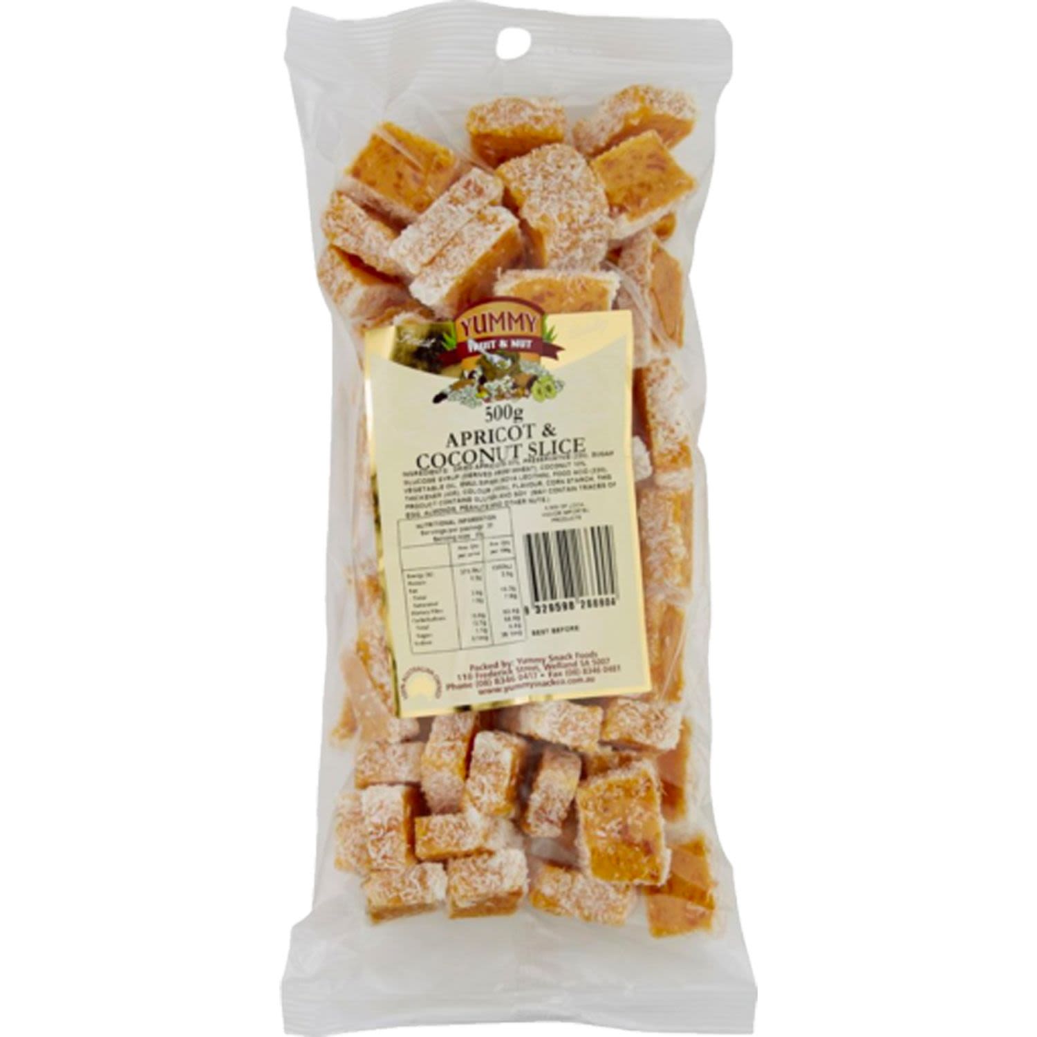 Yummy Apricot & Coconut Slice
