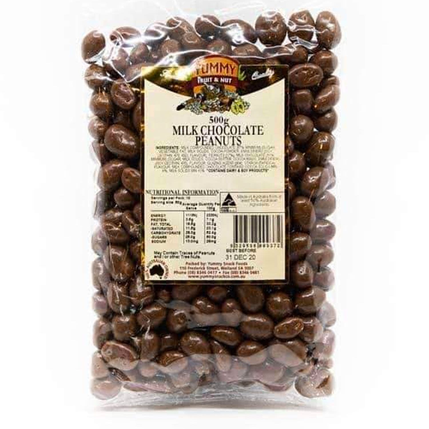 Yummy Milk Chocolate Peanuts