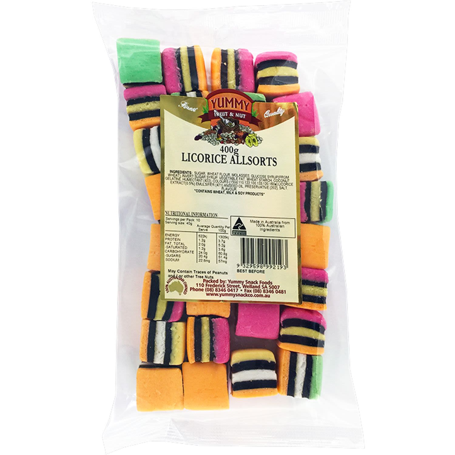 Yummy Licoric Allsorts