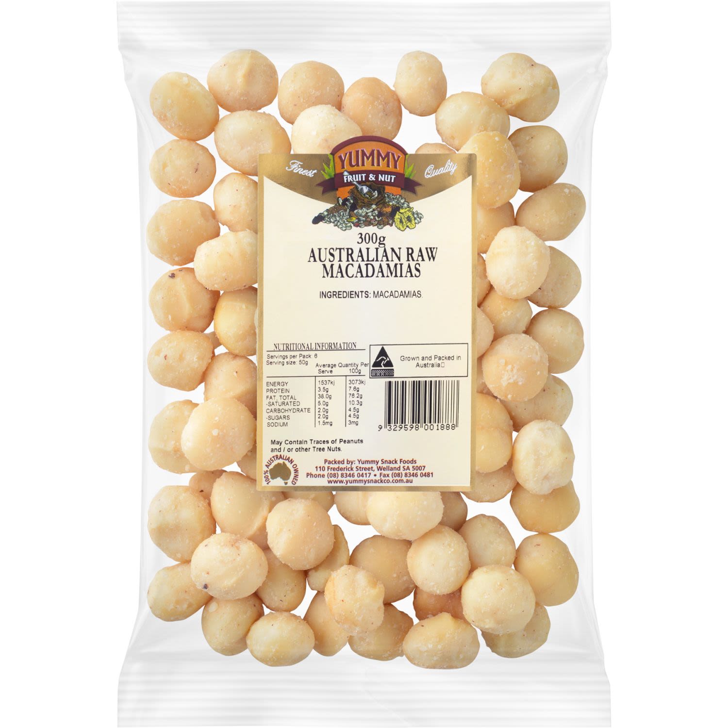 Yummy Macadamias Raw