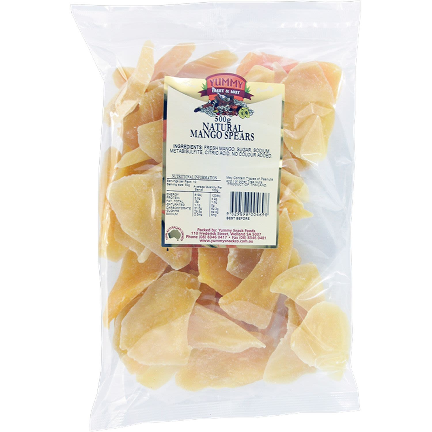 Yummy Mango Spears