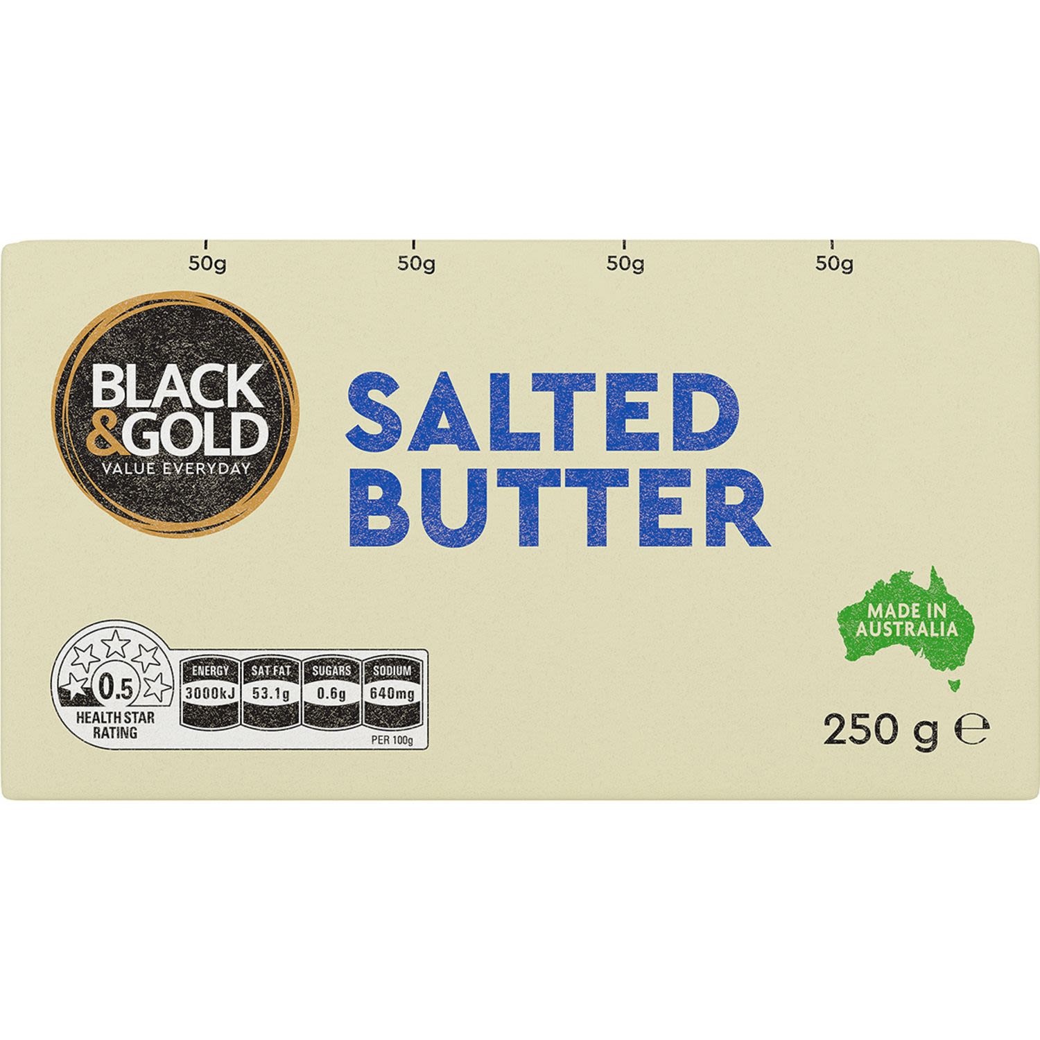 Black & Gold 250g