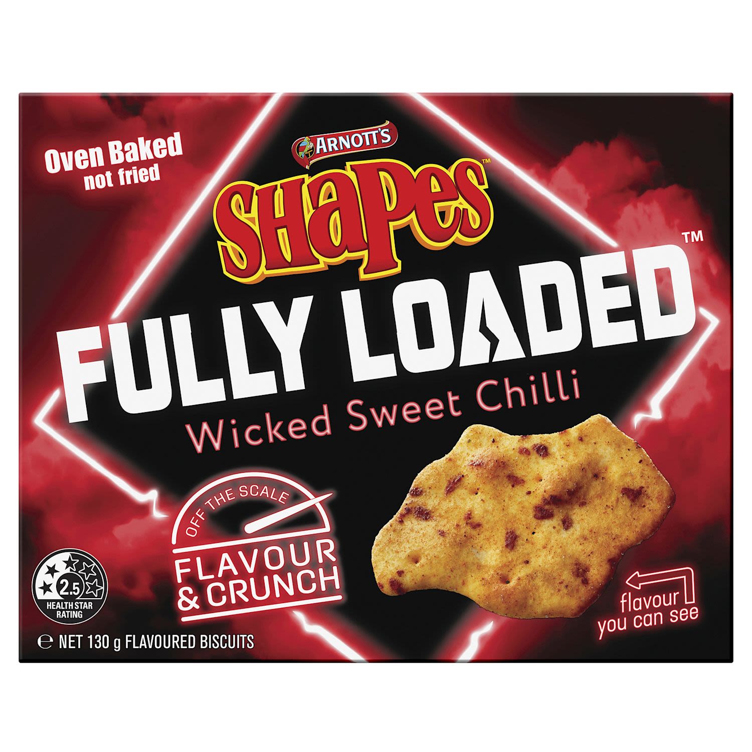 Arnott's Shapes Fully Loaded Wicked Sweet Chilli