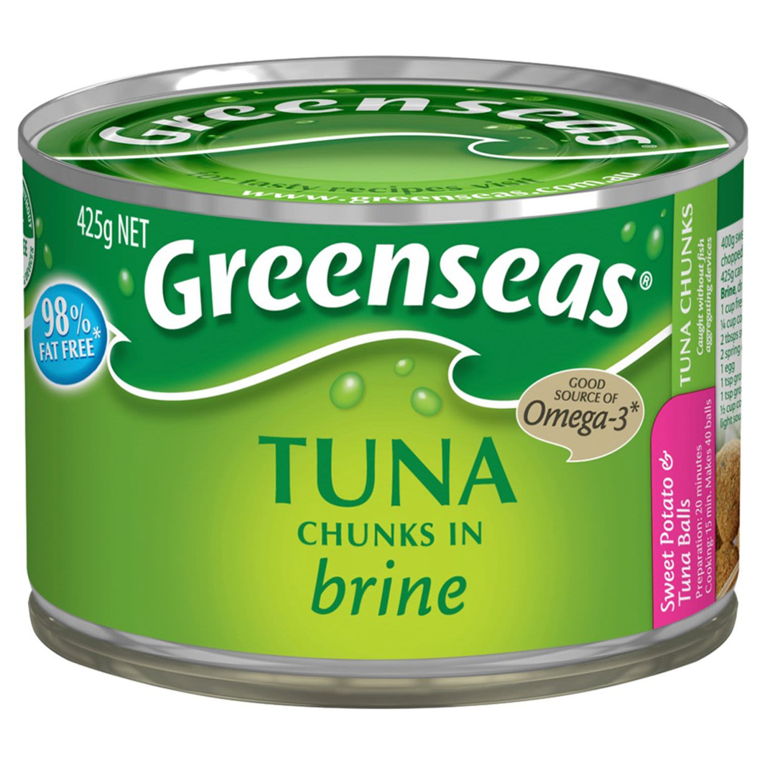 Greenseas Tuna In Brine, 425 Gram