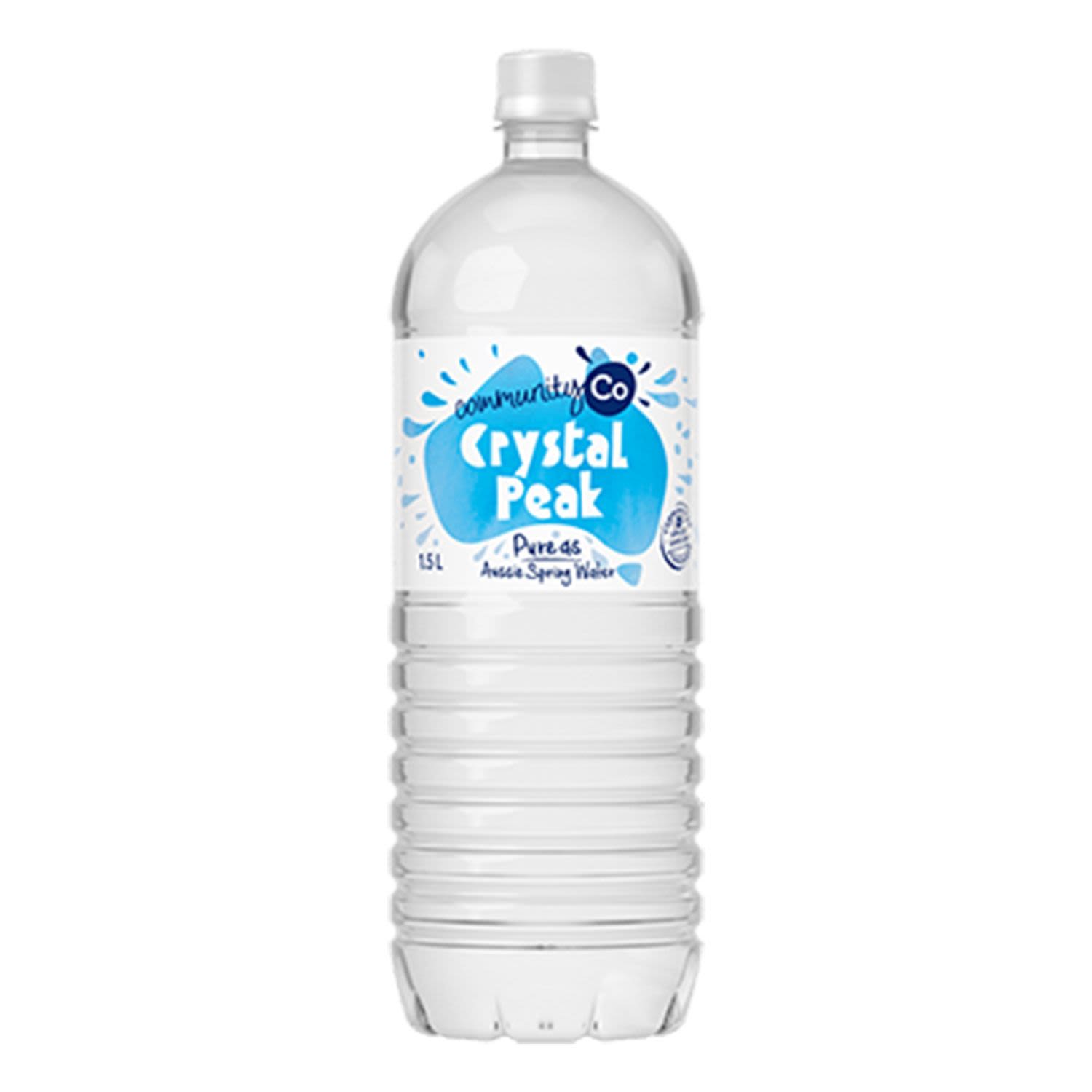 Community Co Crystal Peak Spring Water, 1.5 Litre