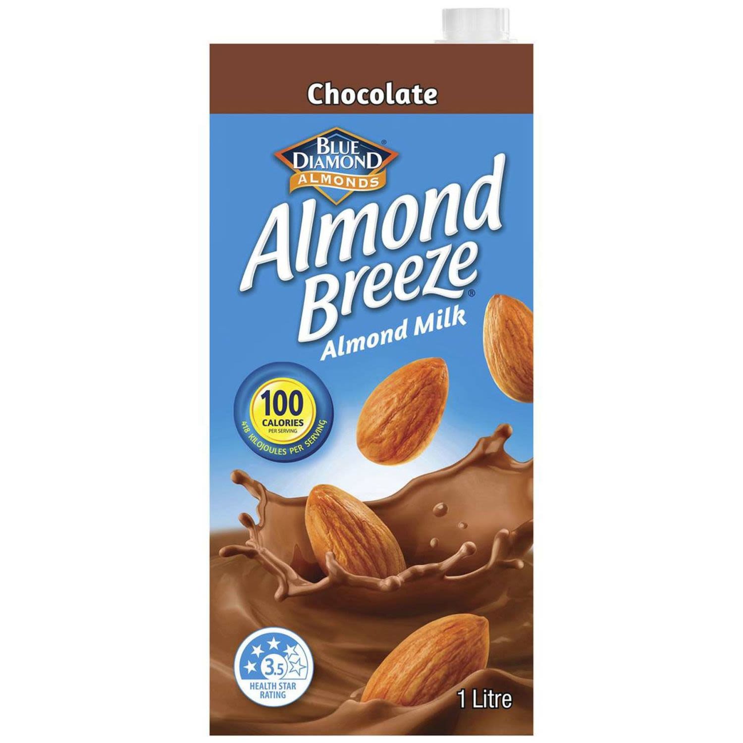 Almond Breeze Chocolate Flavoured Almond Milk, 1 Litre