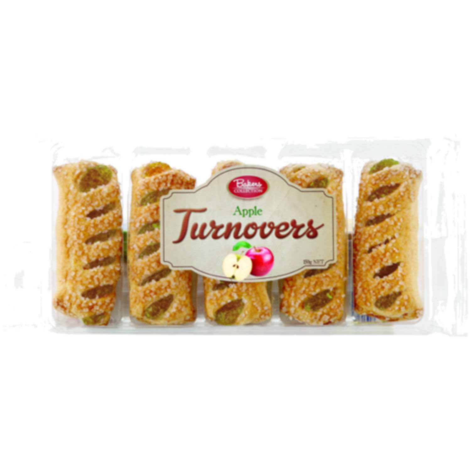 Bakers Collection Apple Turnovers, 150 Gram
