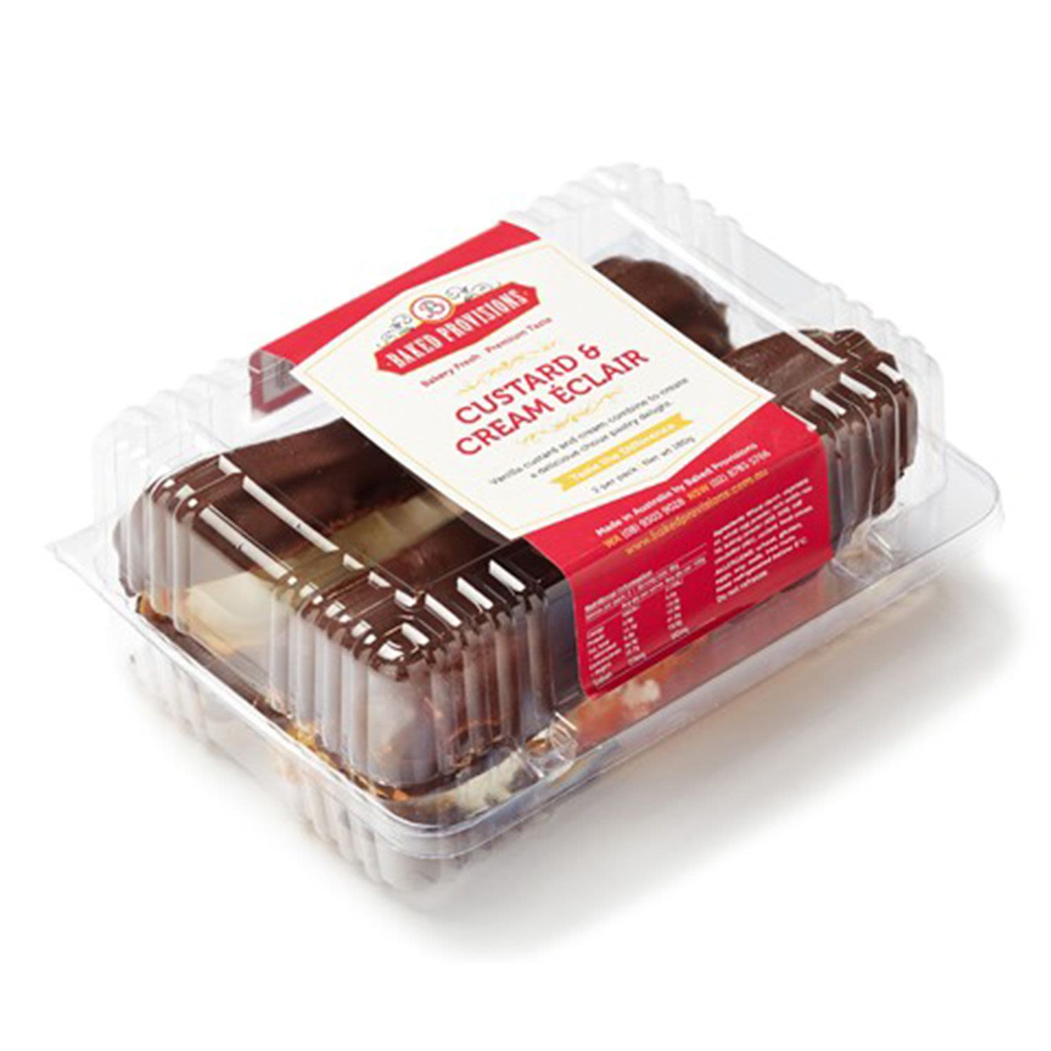 Baked Provisions ECLAIR CUST CRM180GM