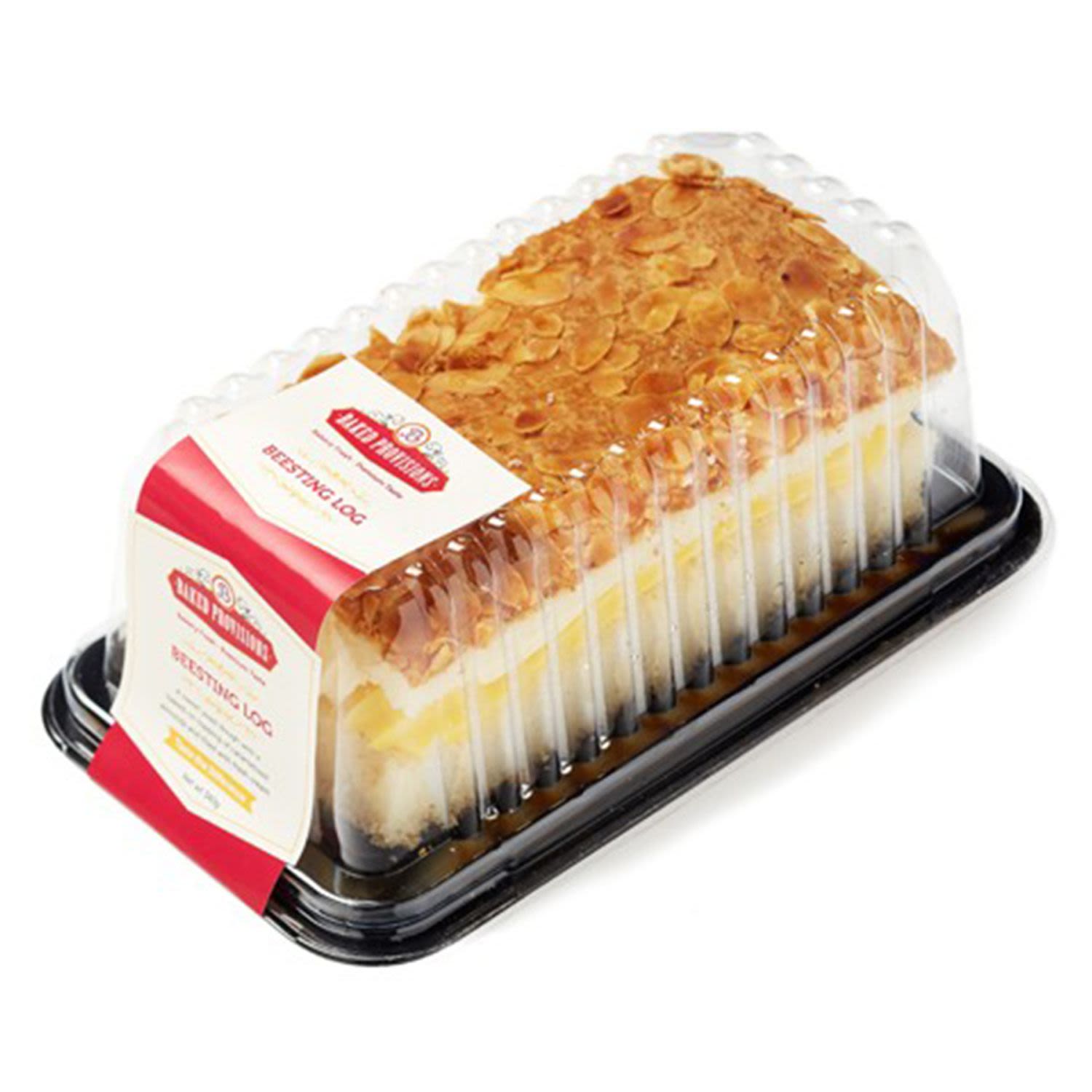 Baked Provisions Beesting Log Cake, 340 Gram