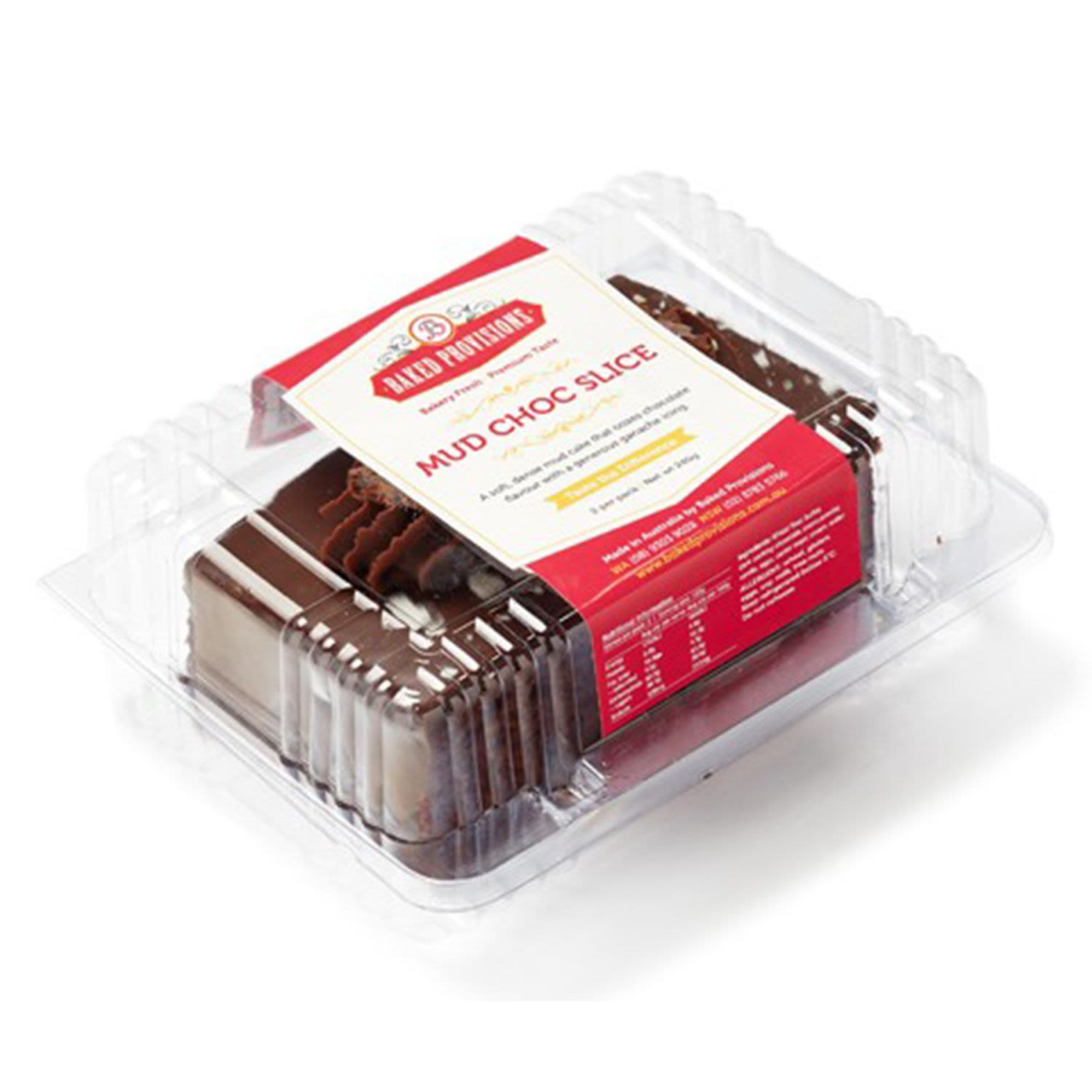 Baked Provisions Chocolate Mud Slice 240, 240 Gram