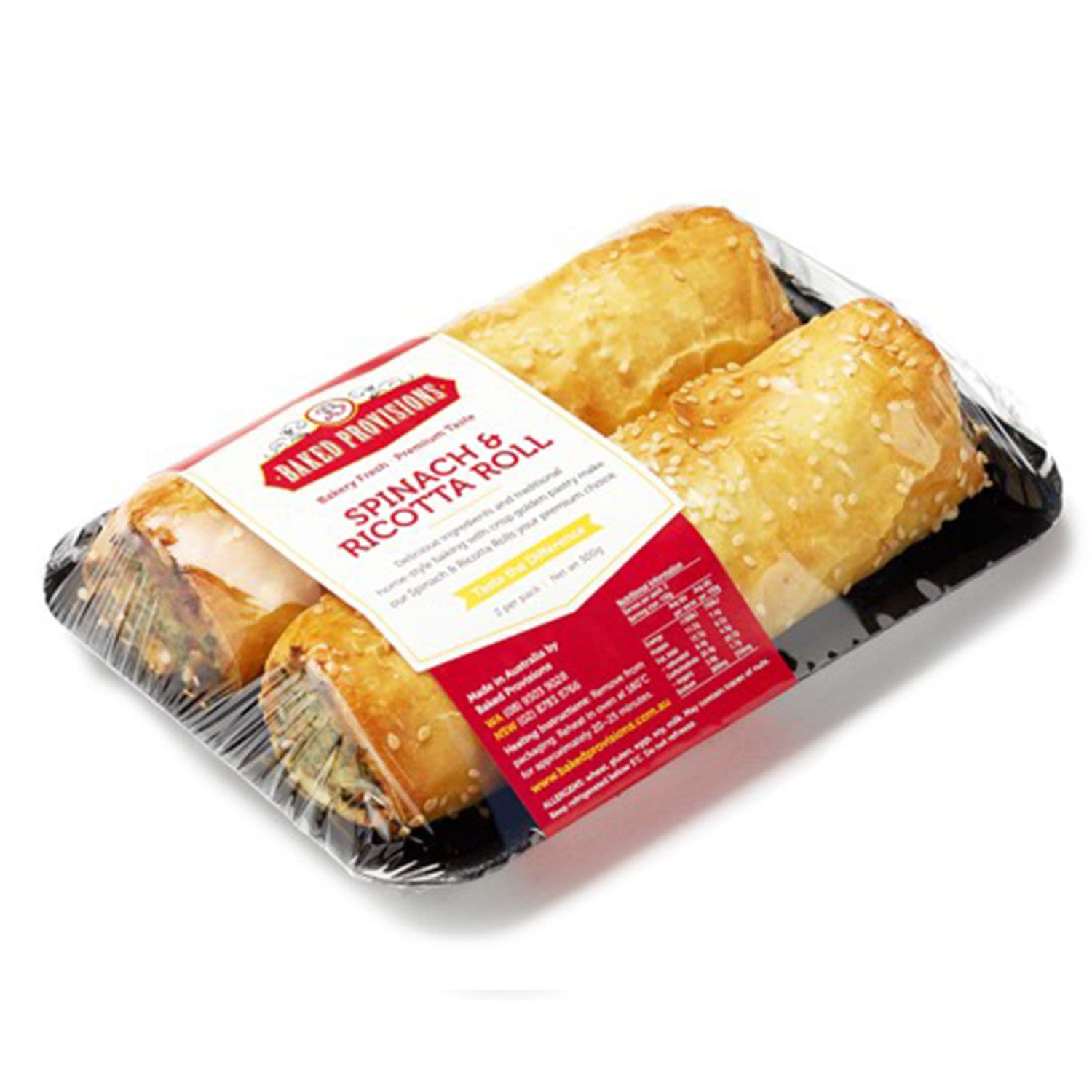 Baked Provisions Spinach & Ricotta Roll