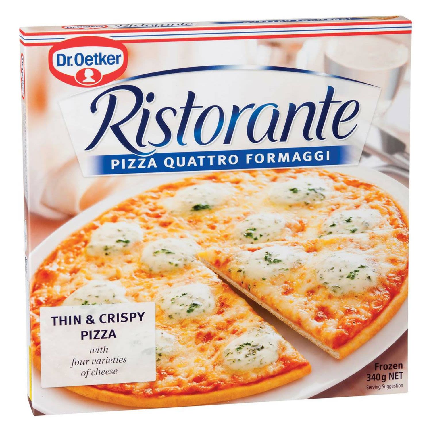 Dr. Oetker Ristorante Pizza Quattro Formaggi, 340 Gram