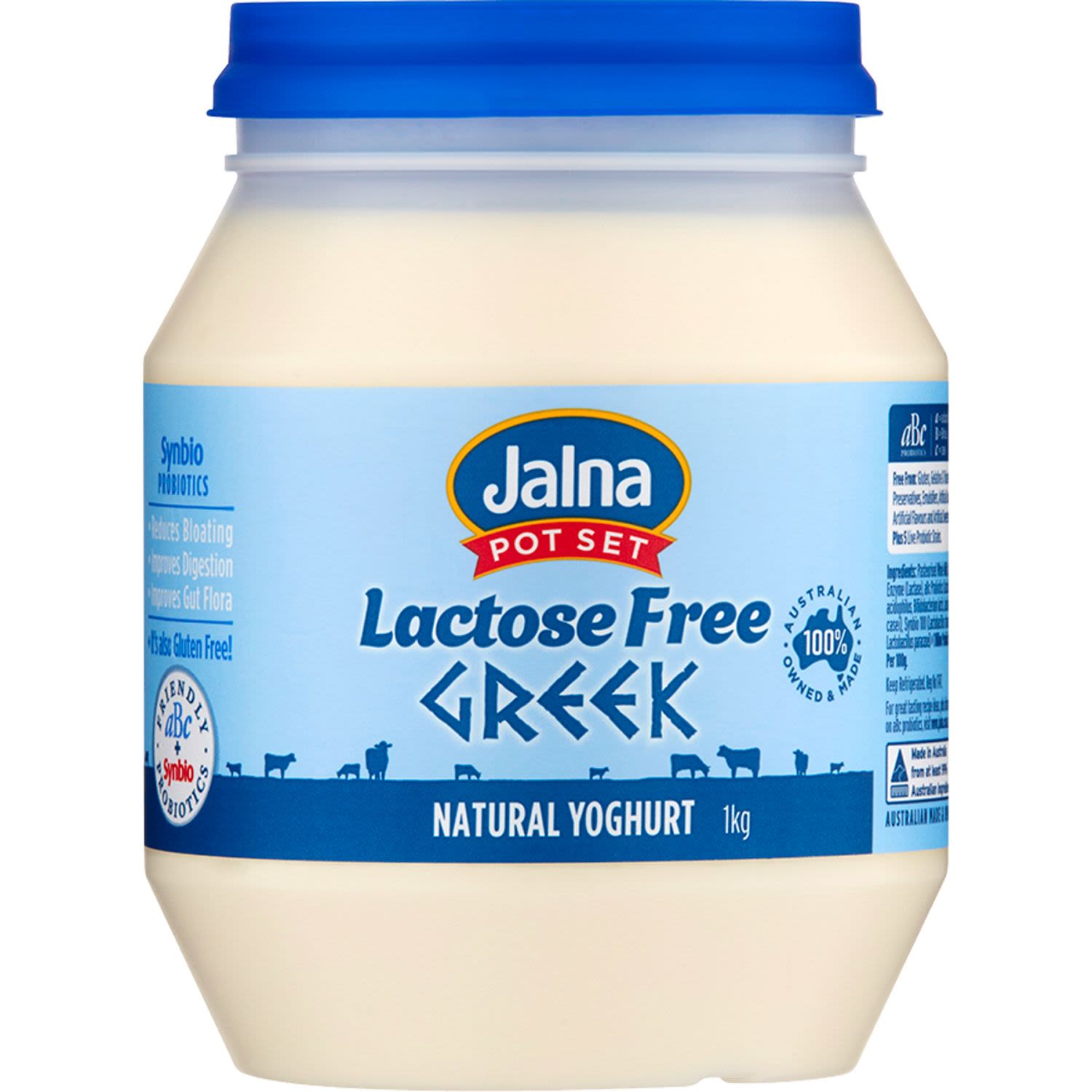 Jalna Lactose Free Greek Yoghurt, 1 Kilogram