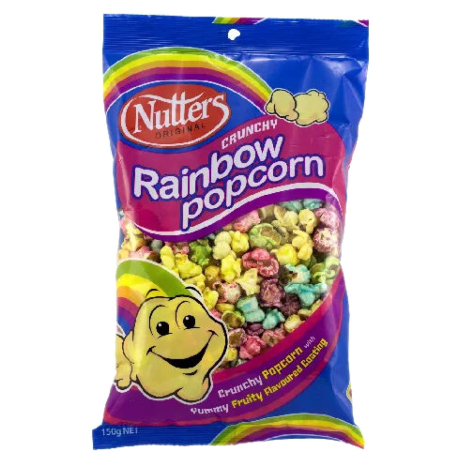 Nutters Crunch Rainbow Popcorn, 200 Gram