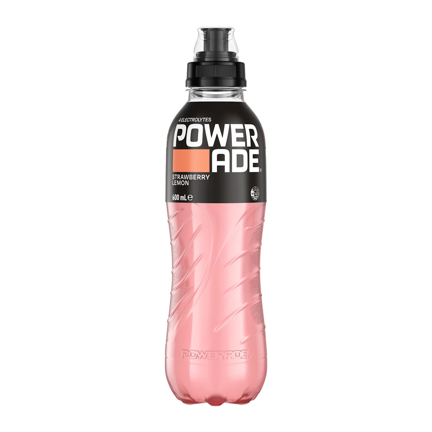 Powerade Strawberry & Lemon Sports Drink Sipper Cap
