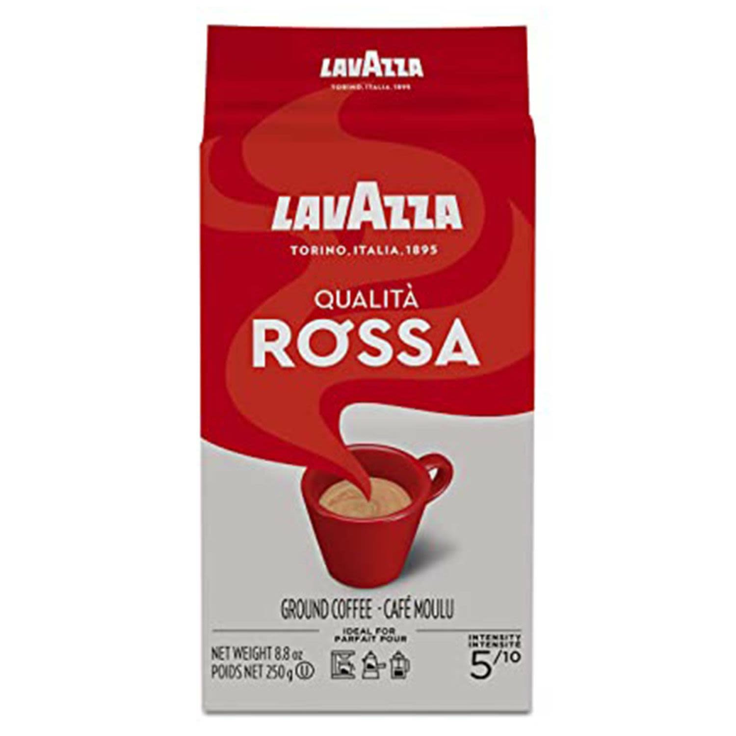 Lavazza Coffee Groud Qualita Rosa, 250 Gram