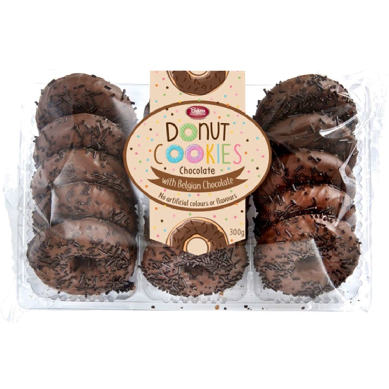 Bakers Collection Donut Cookies Chocolate