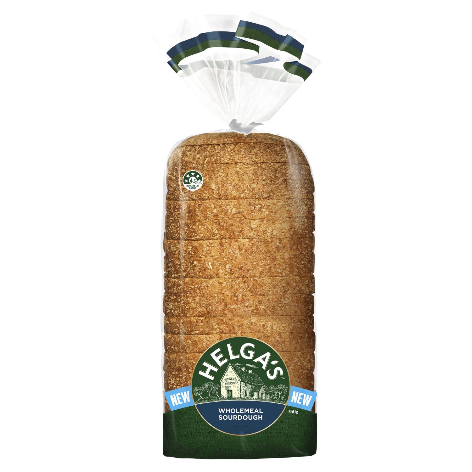 Helga's Wholemeal Sourdough Loaf, 750 Gram