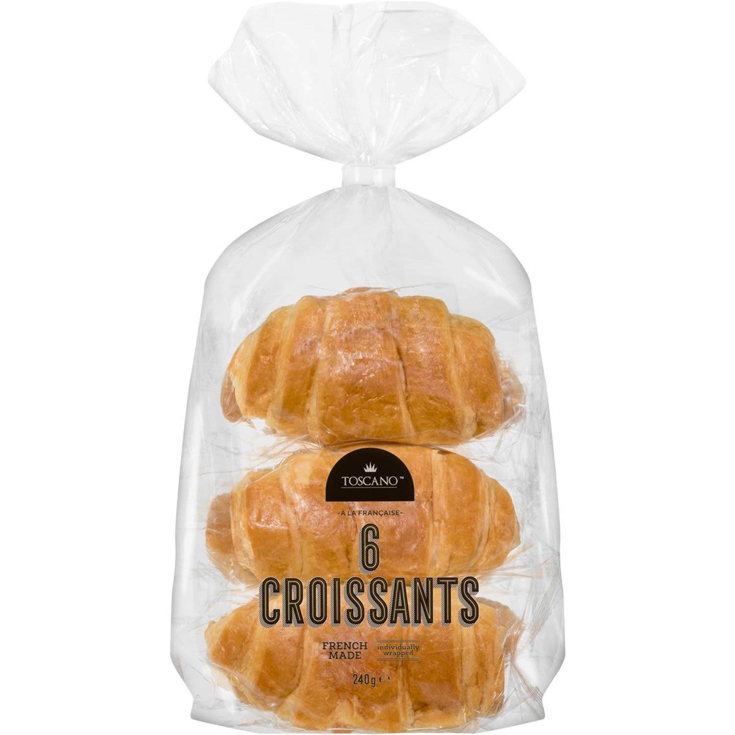 Toscano French Croissants 240g