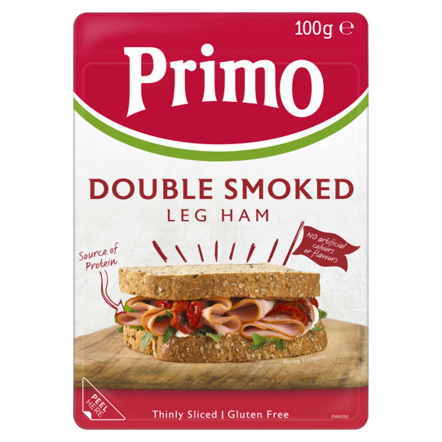 Primo Ham Double Smoked, 100 Gram