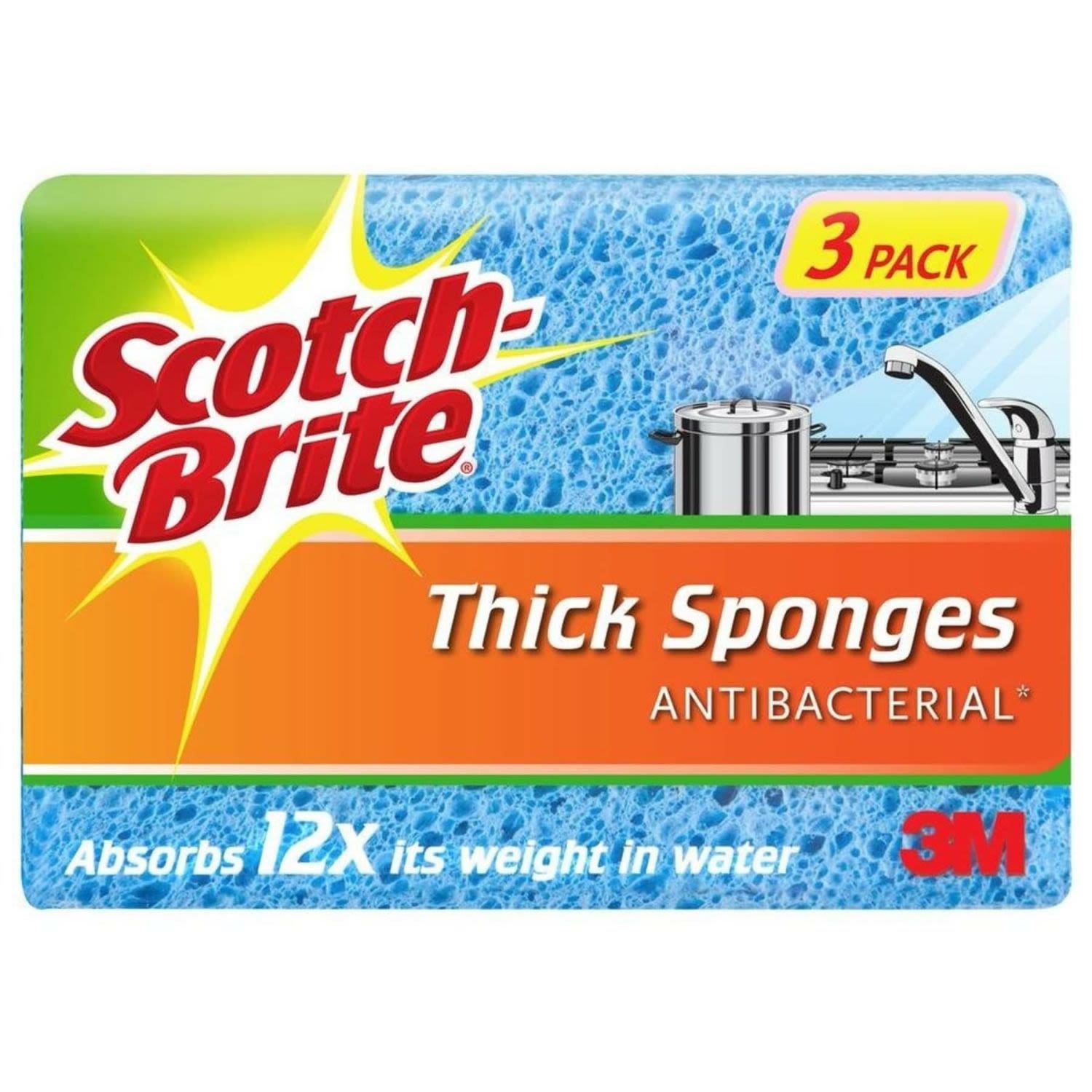 Scotch Brite 3 pack