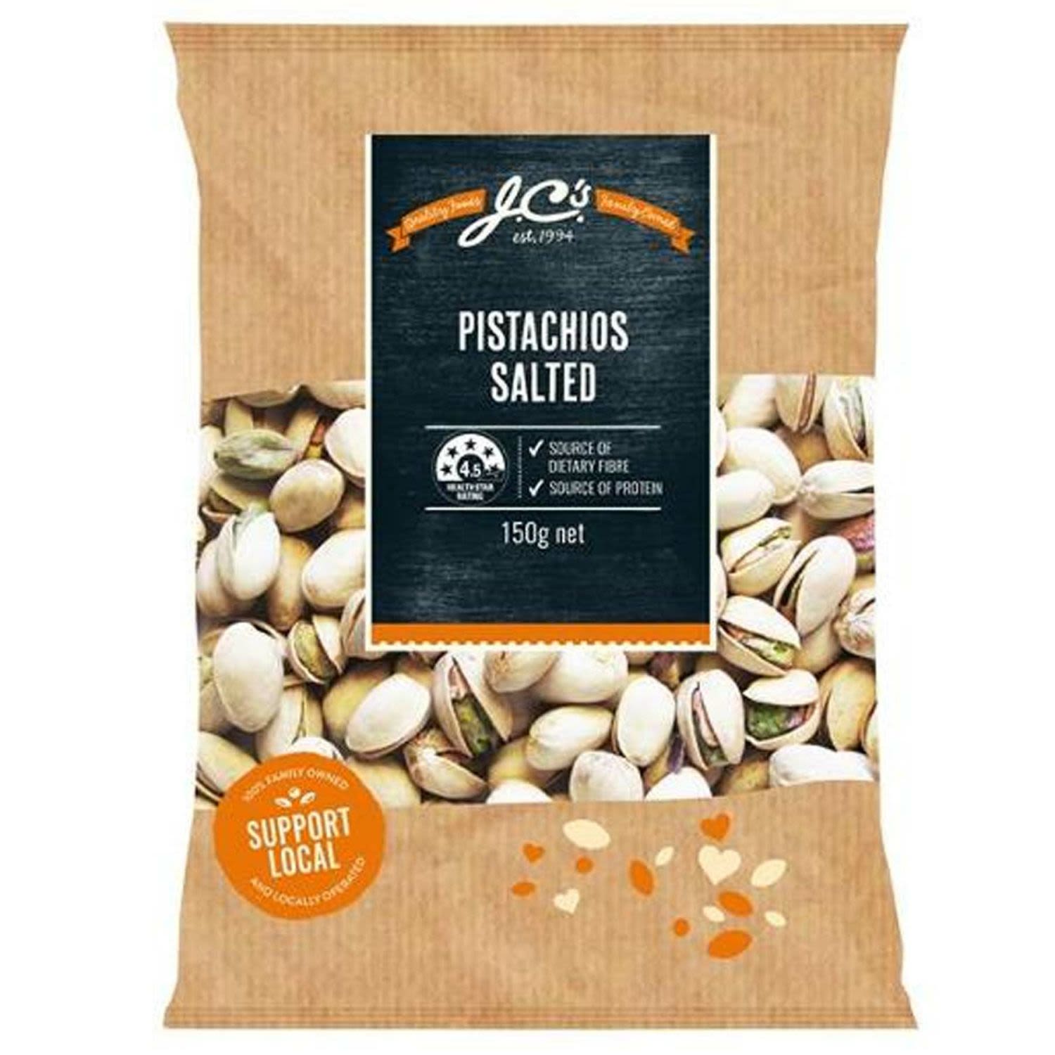 JC's Pistachios Roasted and Salted
