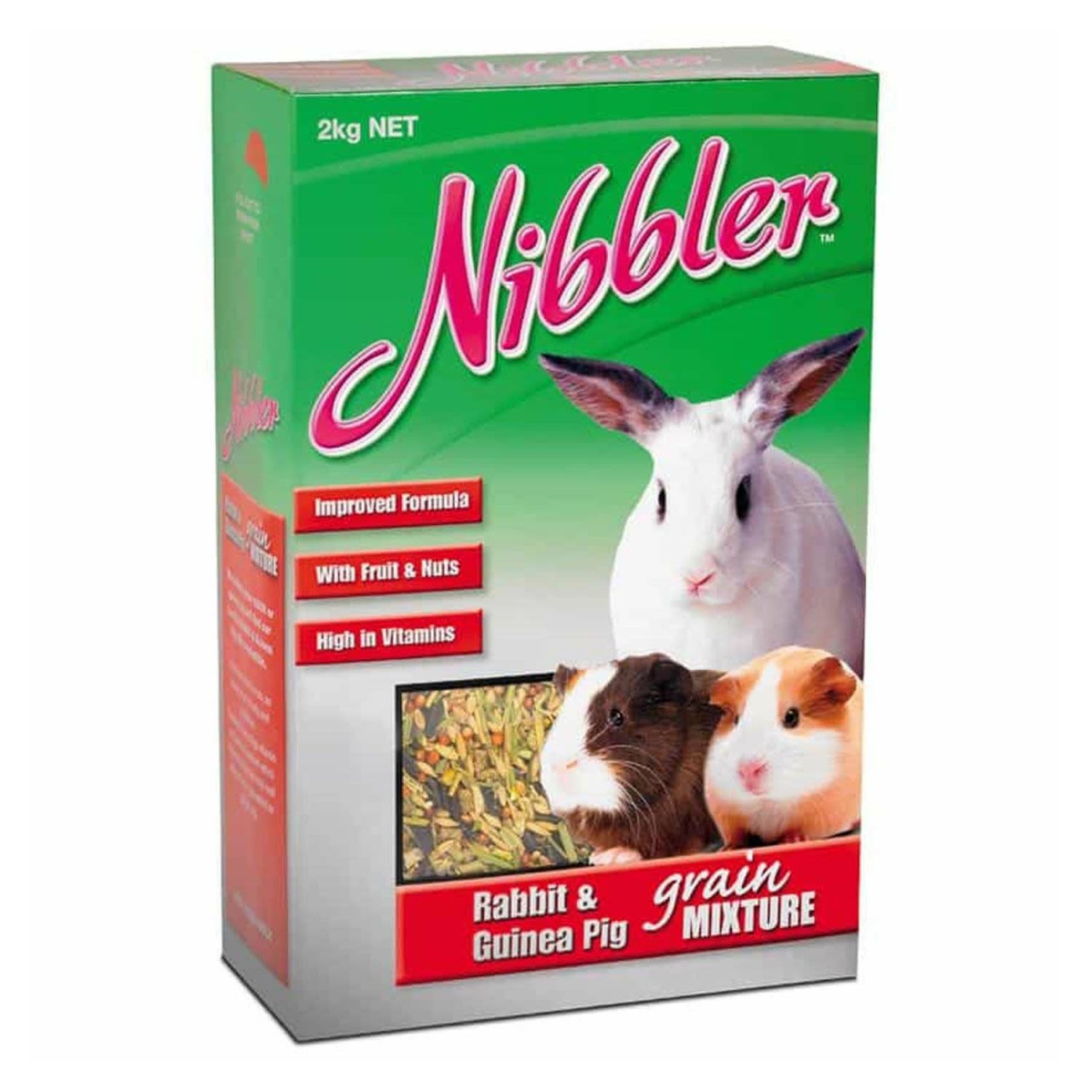 Nibbler Rabbit & Guinea Pig Mix, 2 Kilogram