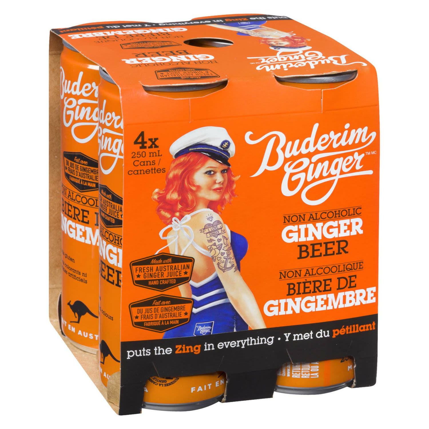 Buderim Ginger 4 pack