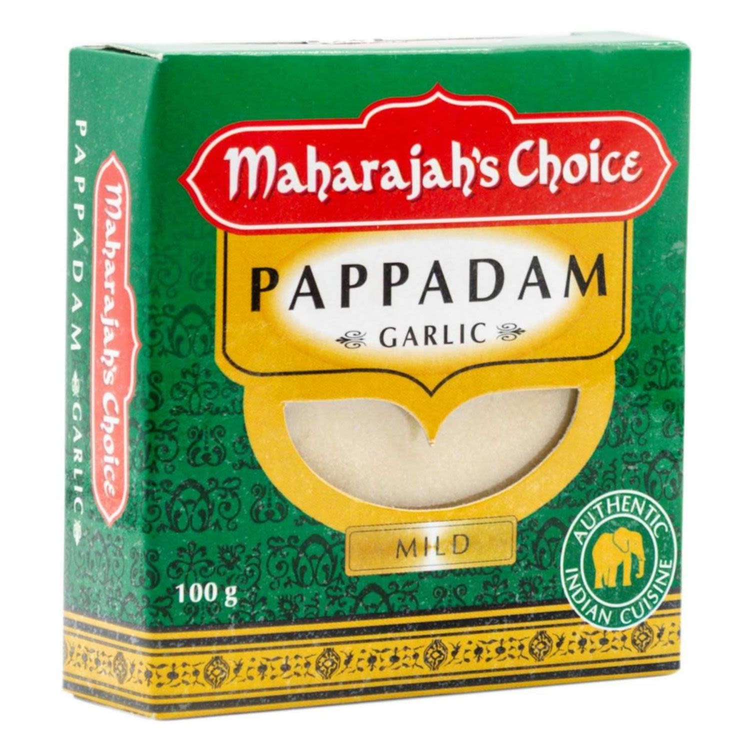 Maharajah's Choice Pappadam Garlic