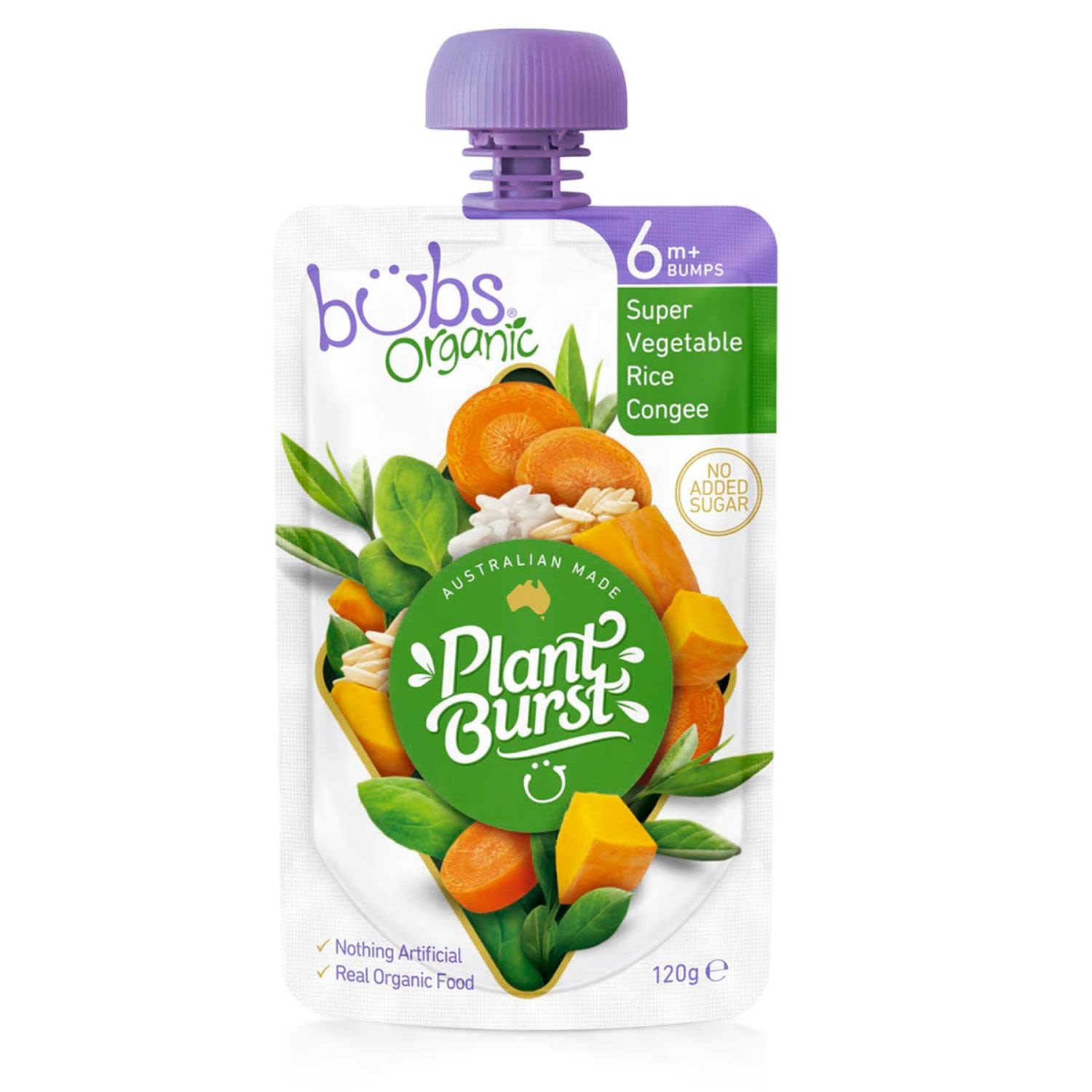 Bubs Organic 120g