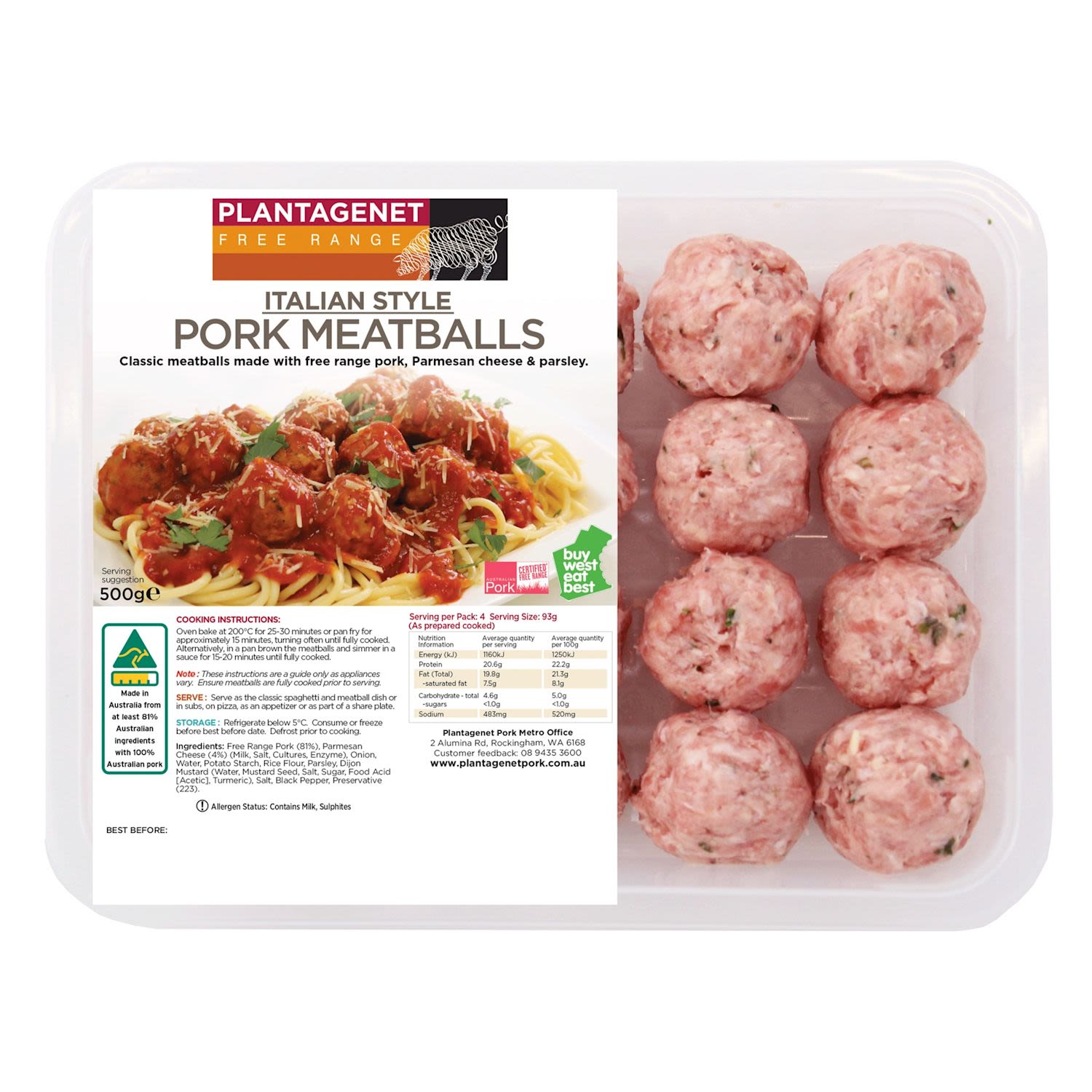 Plantagenet 600g