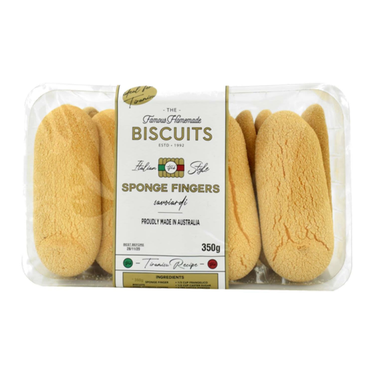 Famous Homemade Biscuits Sponge Fingers