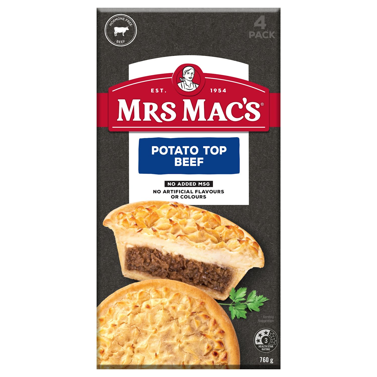 Mrs Mac's 4 pack
