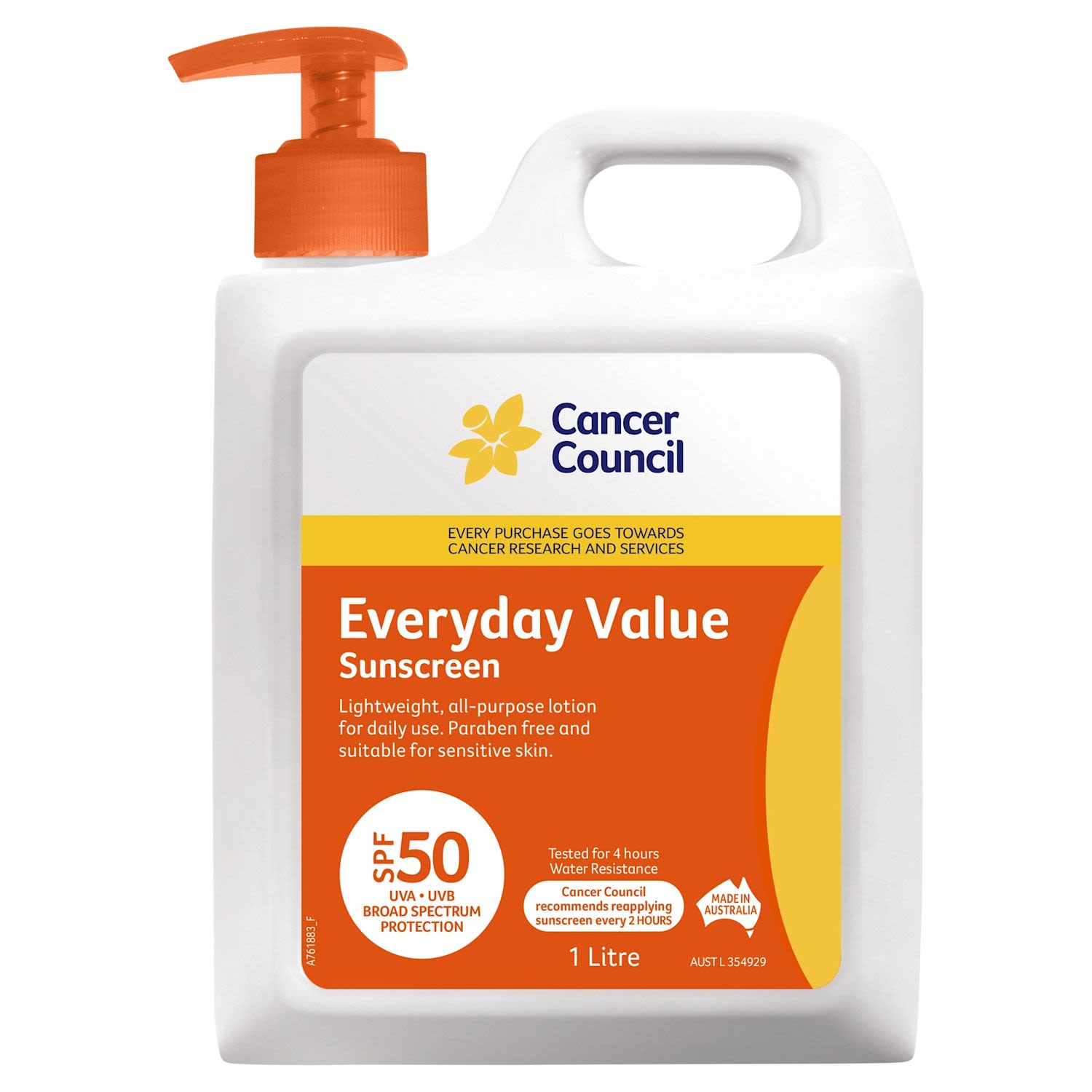 Cancer Council Everyday Value SPF 50