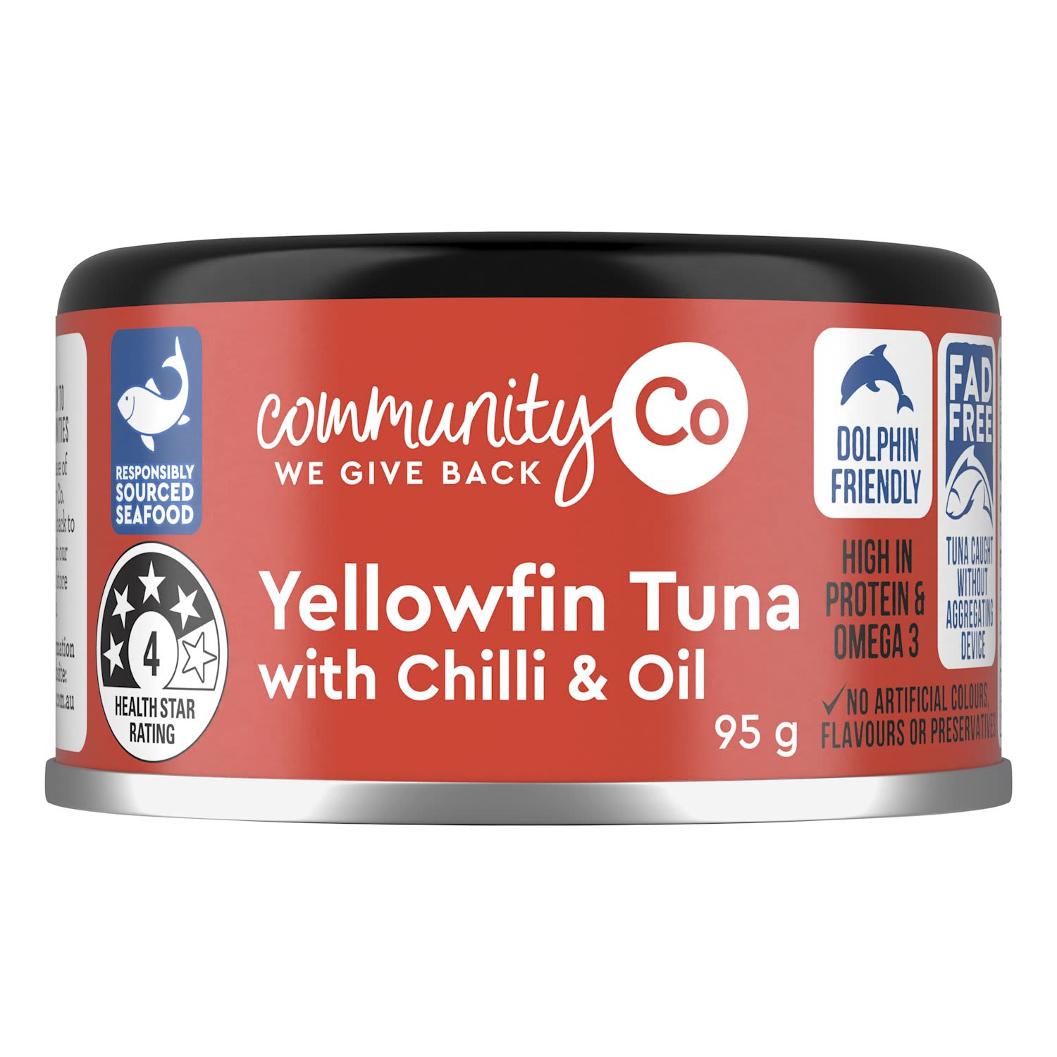 Community Co Tuna Yellowfin Chilli & Oil
